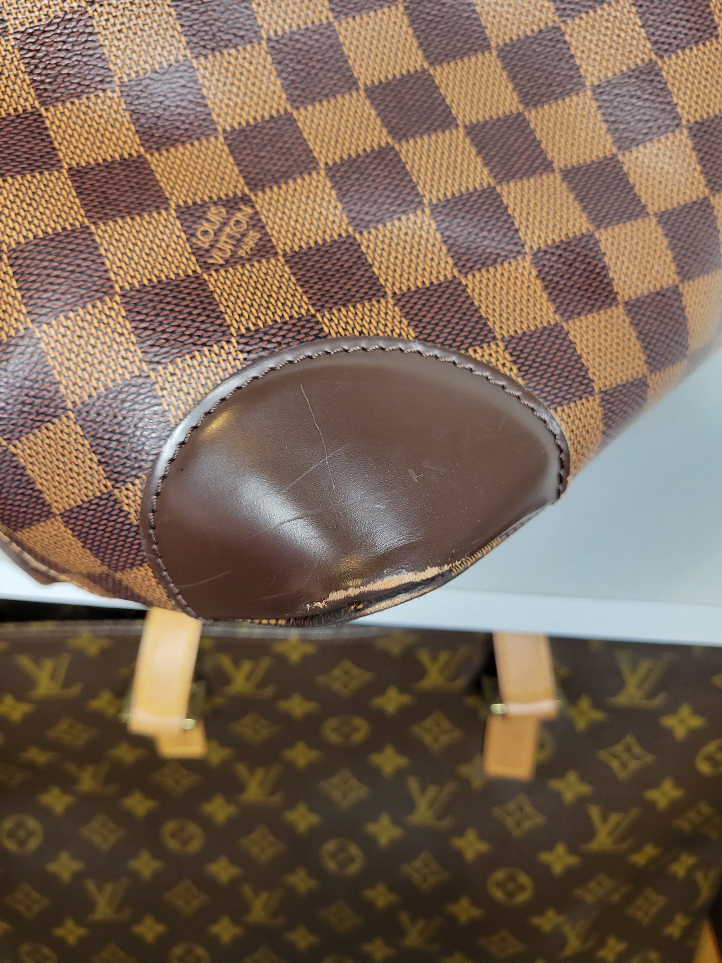 Louis Vuitton Damier Ebene Hampstead MM