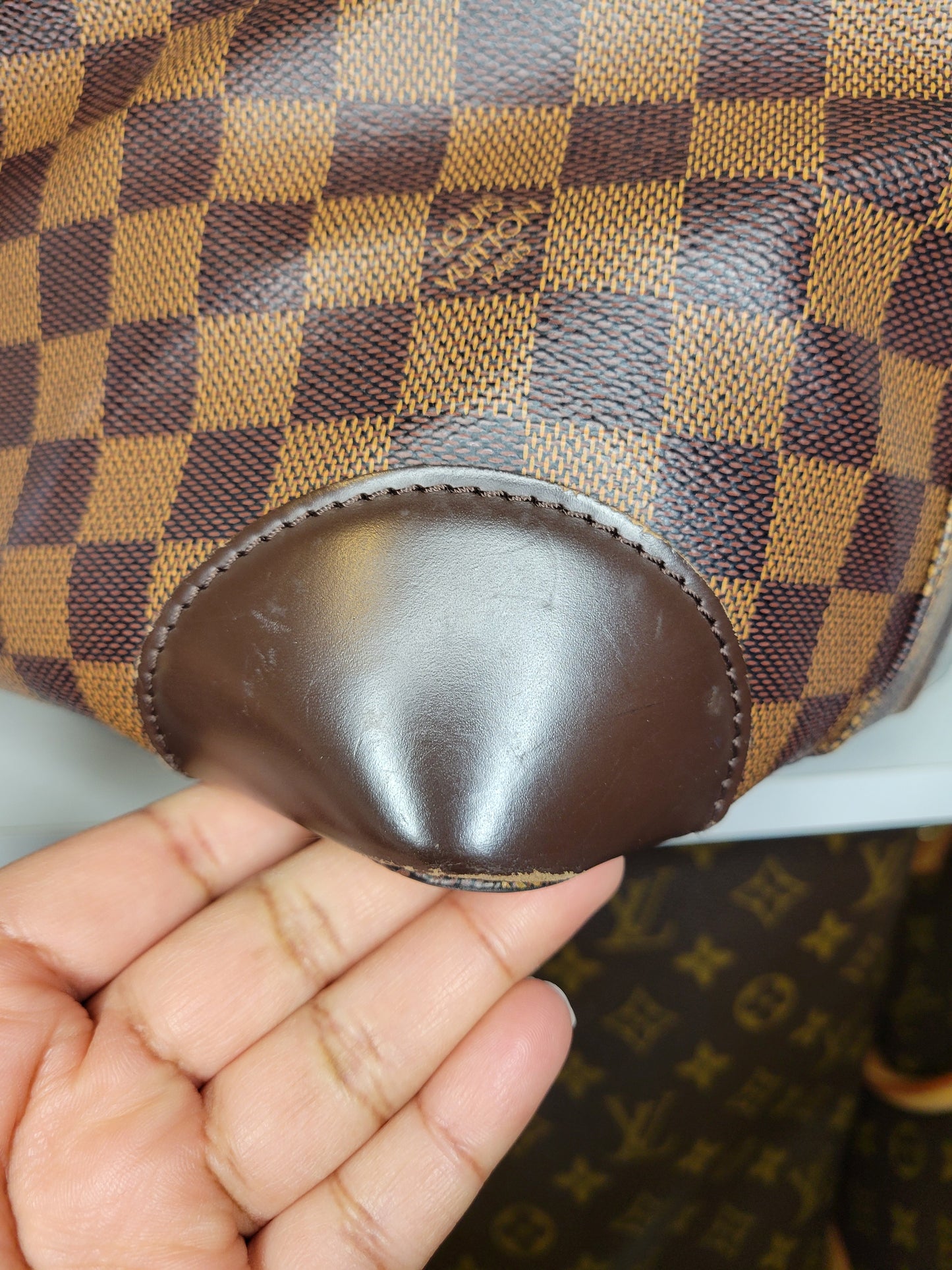 Louis Vuitton Damier Ebene Hampstead MM