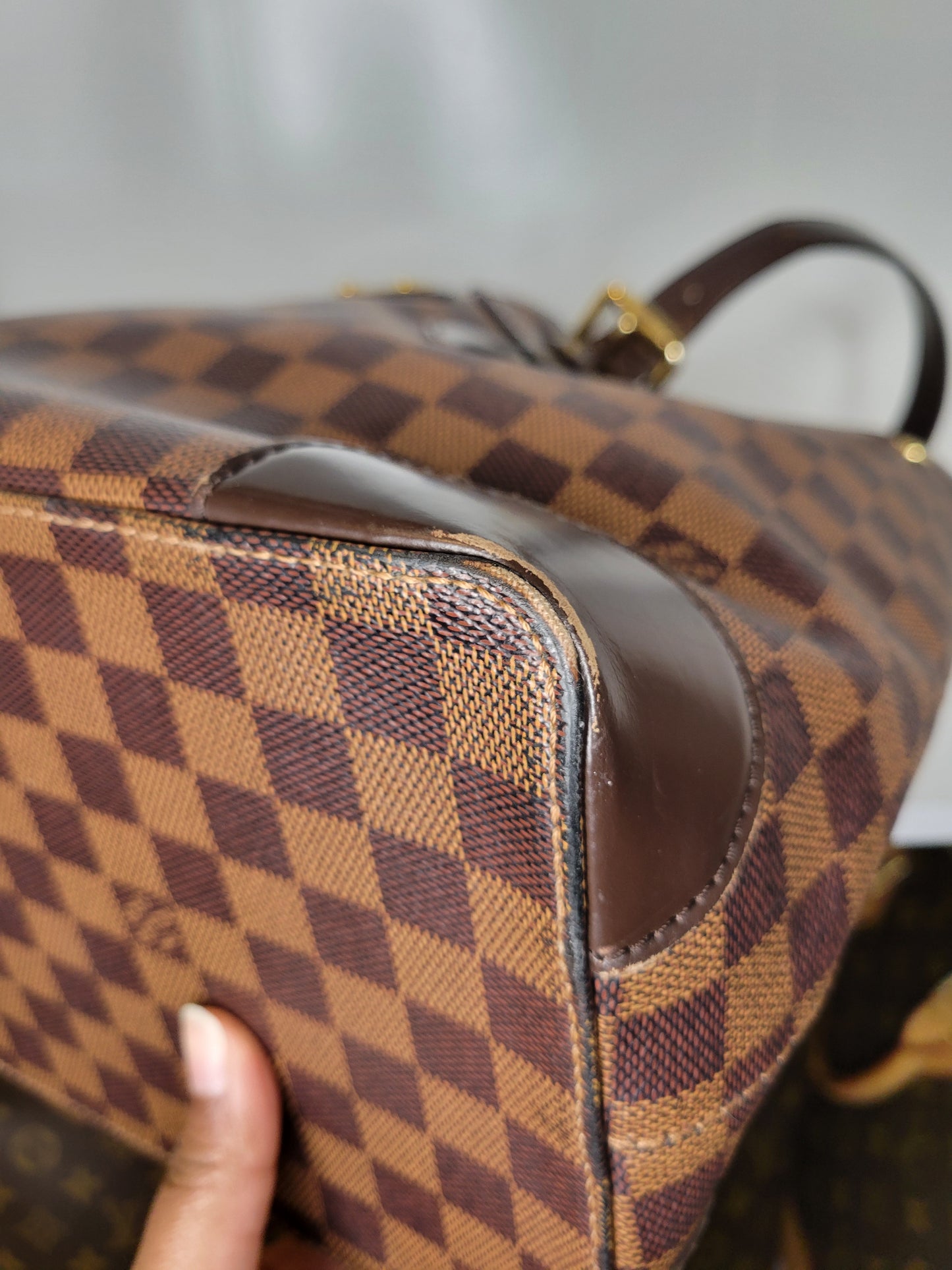 Louis Vuitton Damier Ebene Hampstead MM