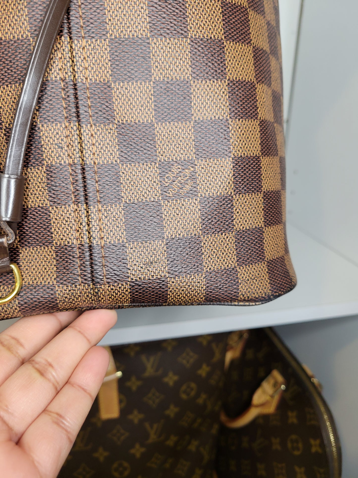 Louis Vuitton Damier Ebene Neverfull GM SD1146