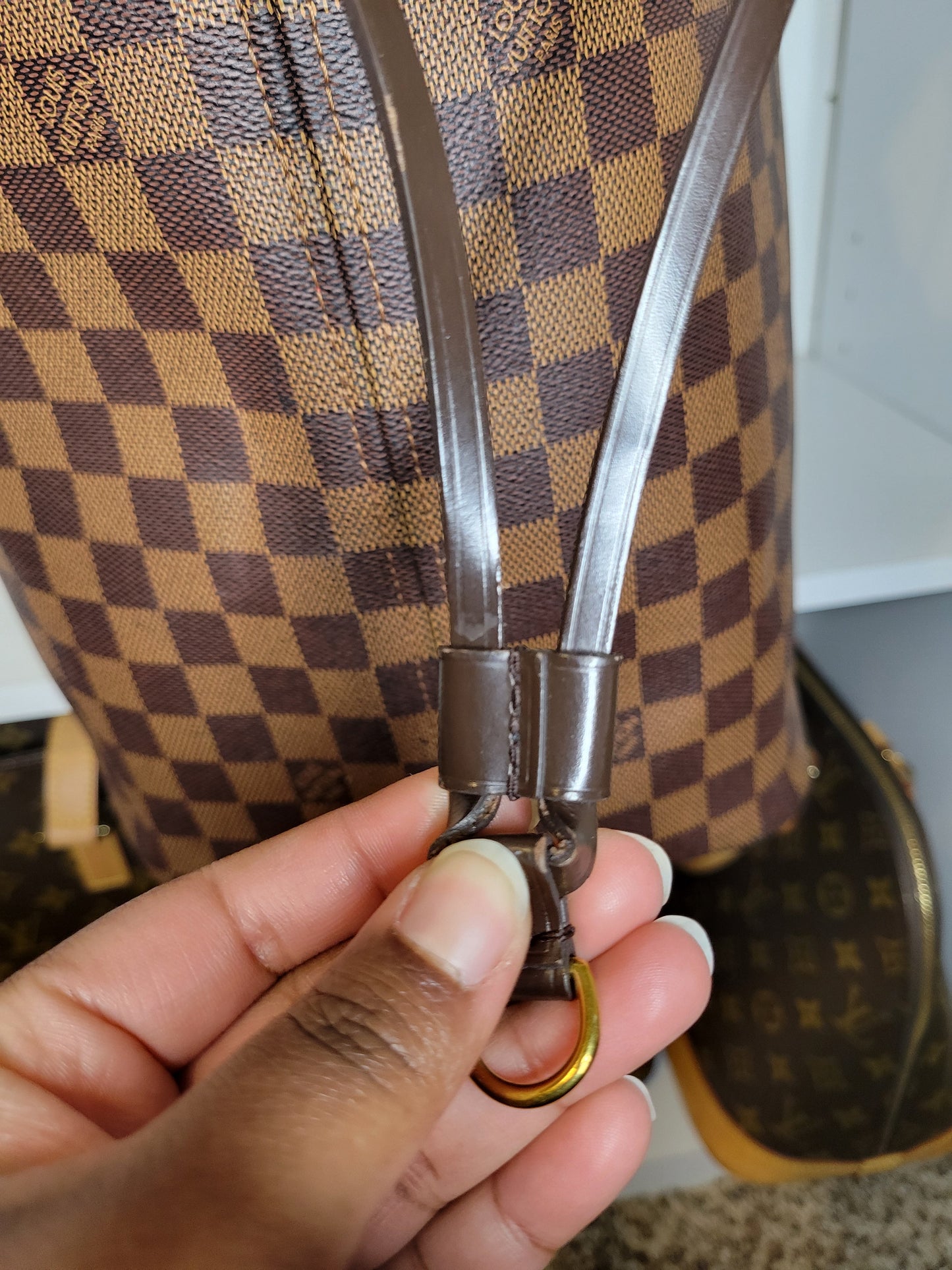 Louis Vuitton Damier Ebene Neverfull GM SD1146