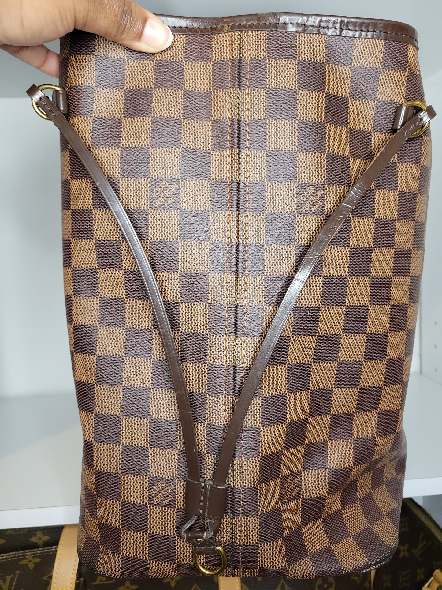 Louis Vuitton Damier Ebene Neverfull GM SD1146