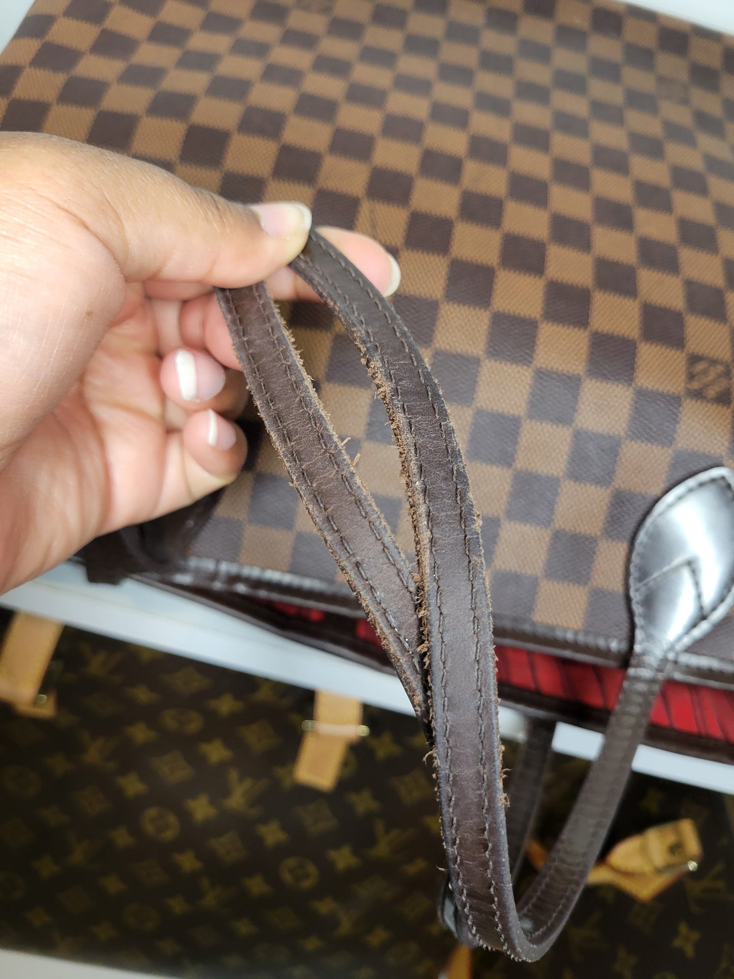 Louis Vuitton Damier Ebene Neverfull GM SD1146