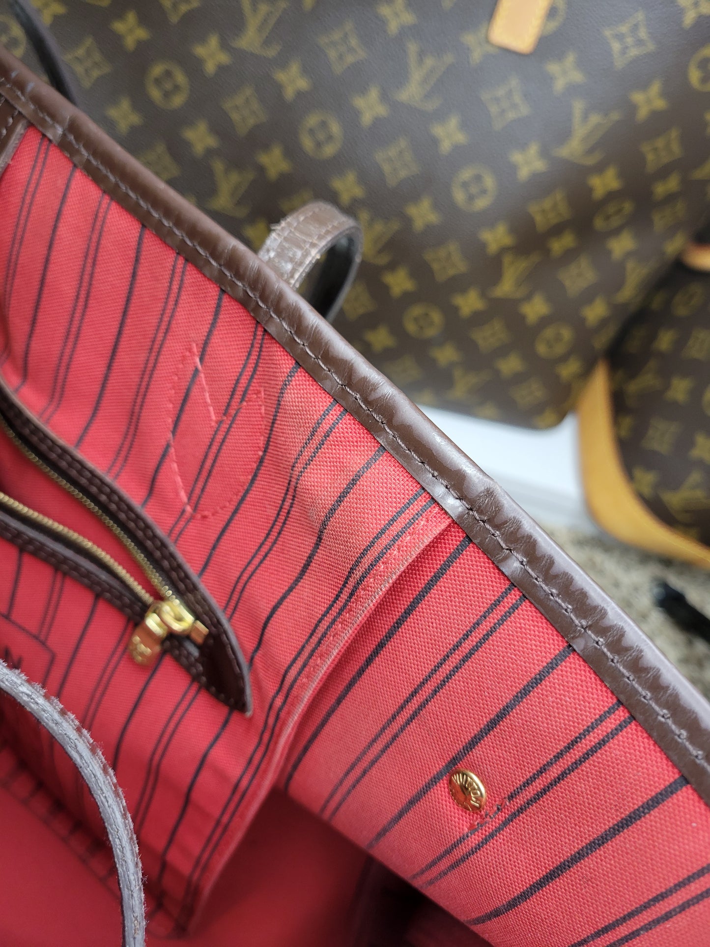 Louis Vuitton Damier Ebene Neverfull GM SD1146