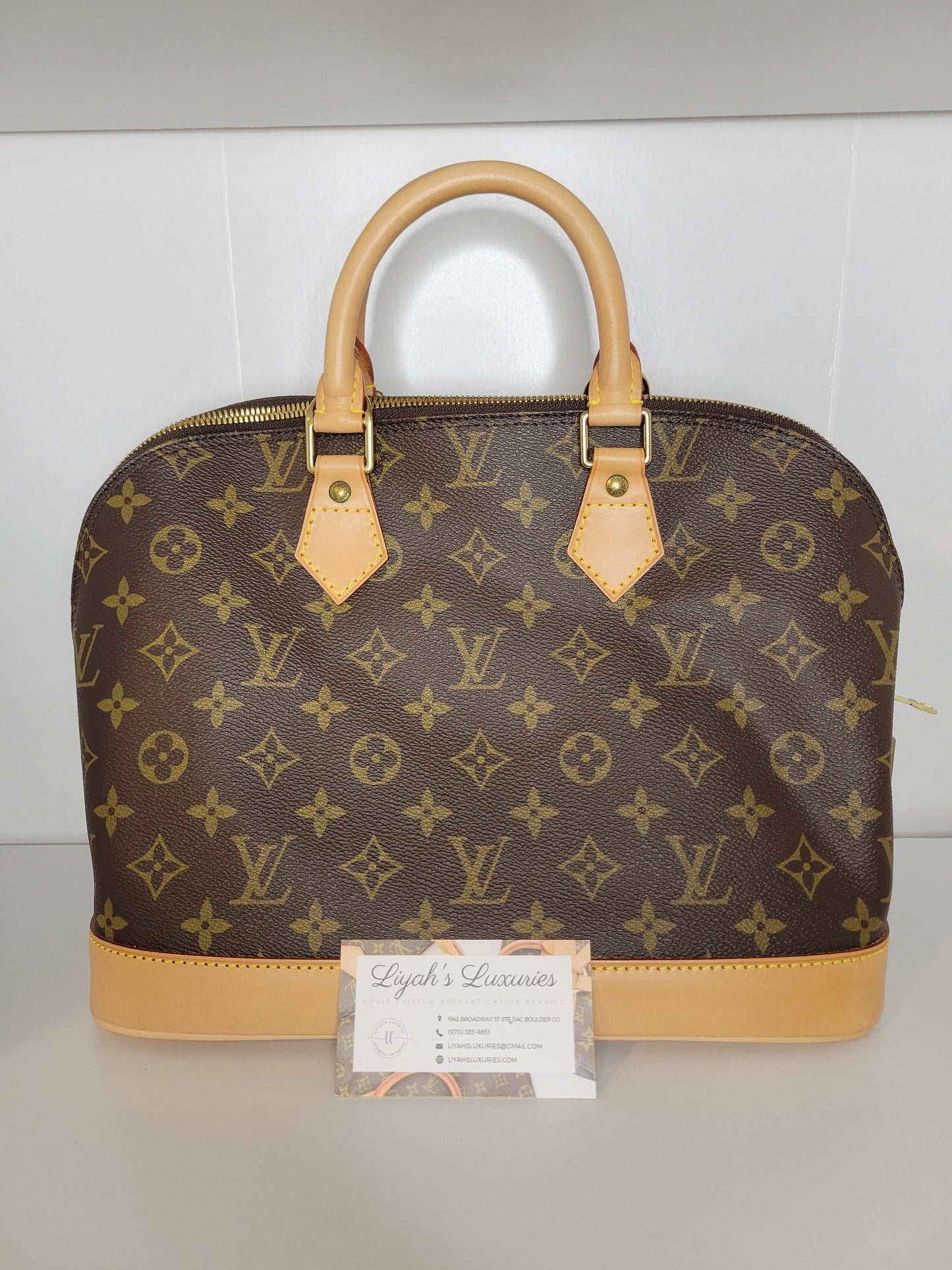 Louis Vuitton Monogram Alma Handbag VI0996