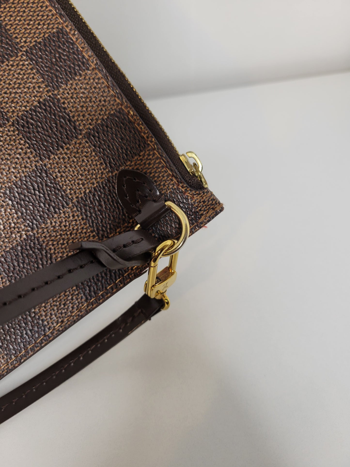 Louis Vuitton Damier Ebene Neverfull MM and Pochette AR2126