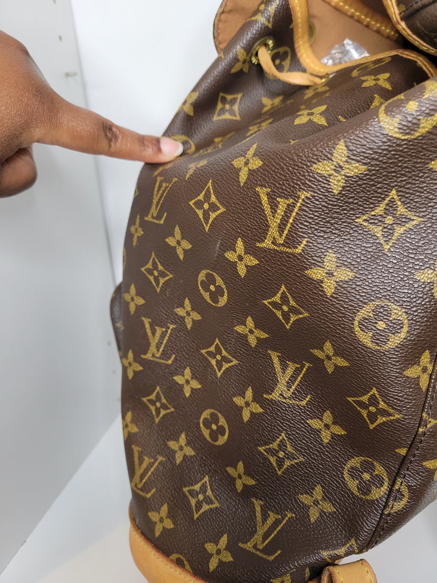 Louis Vuitton Monogram Montsouris GM Backpack SP0033