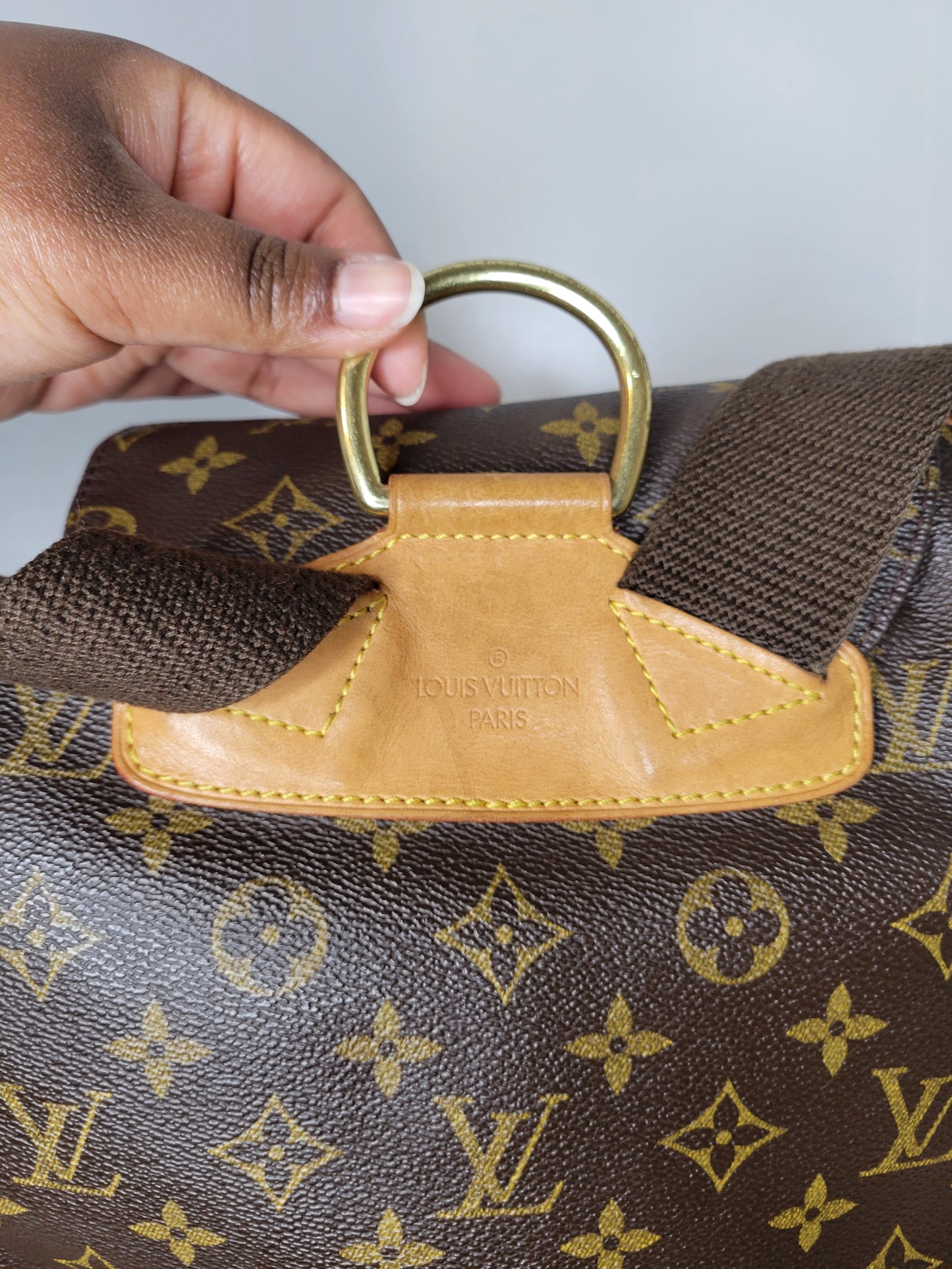 Louis Vuitton Monogram Montsouris GM Backpack SP0033