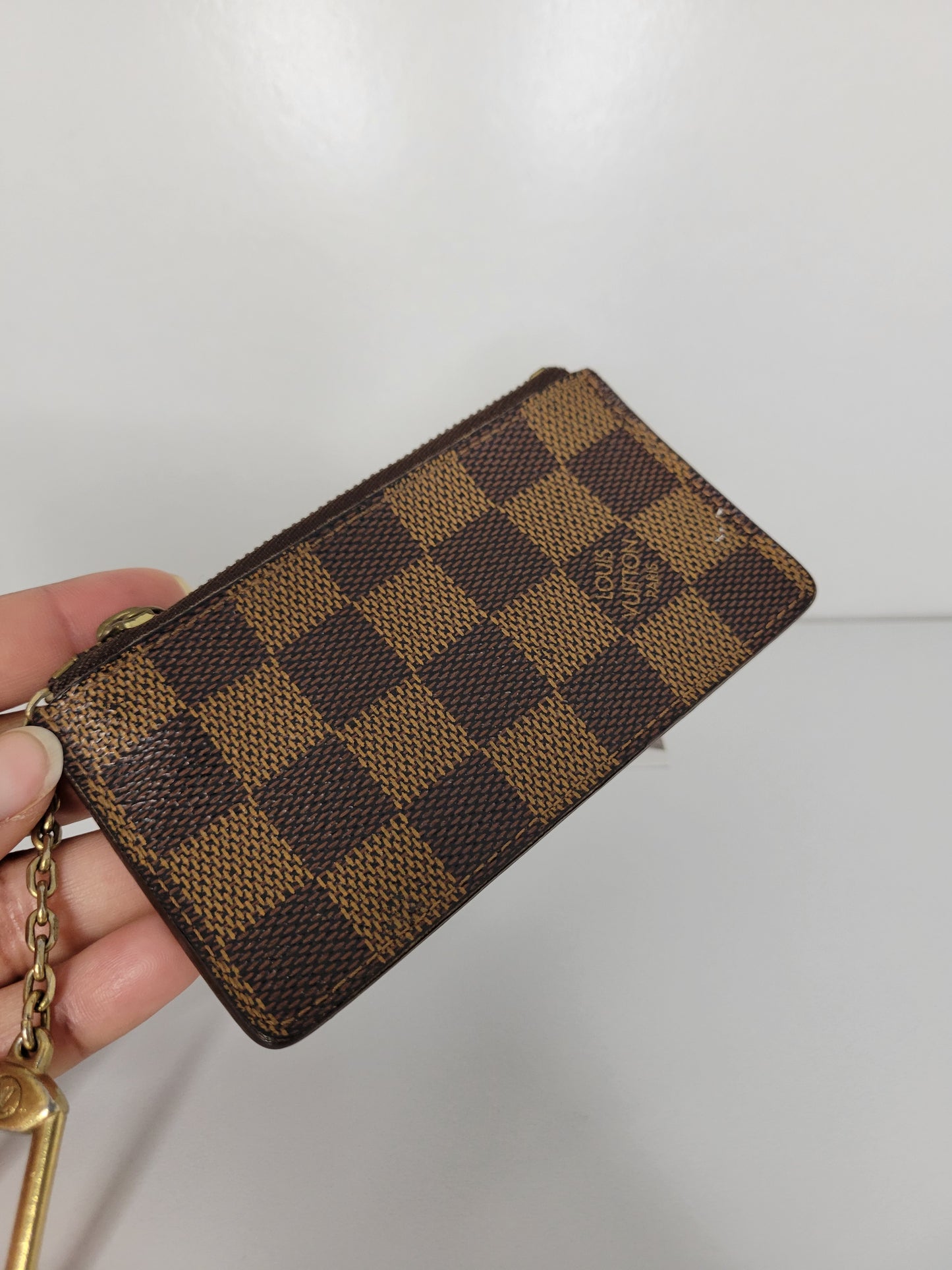 Louis Vuitton Centenaire Damier Ebene Key Pouch CA0948