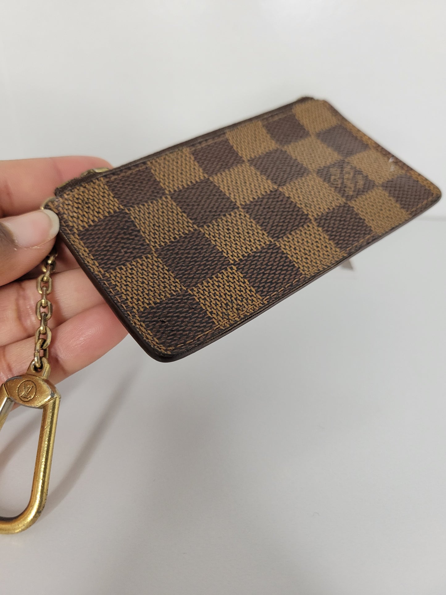 Louis Vuitton Centenaire Damier Ebene Key Pouch CA0948