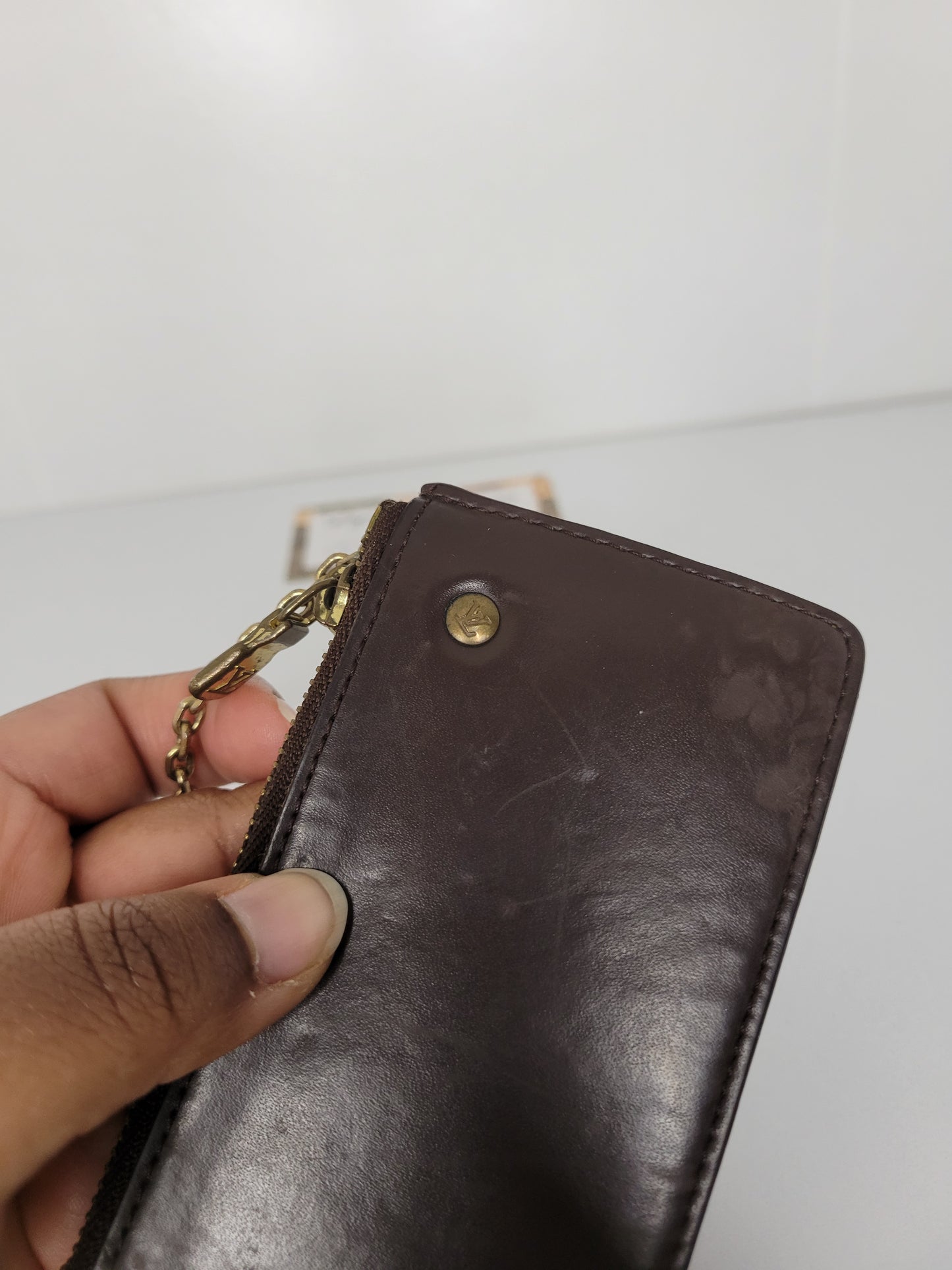 Louis Vuitton Centenaire Damier Ebene Key Pouch CA0948