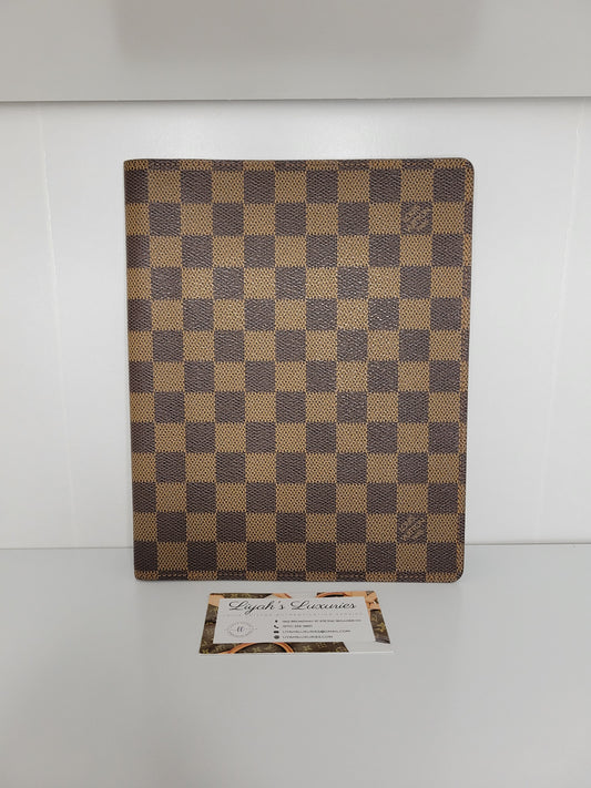 Louis Vuitton Damier Ebene Desk Agenda CA0967