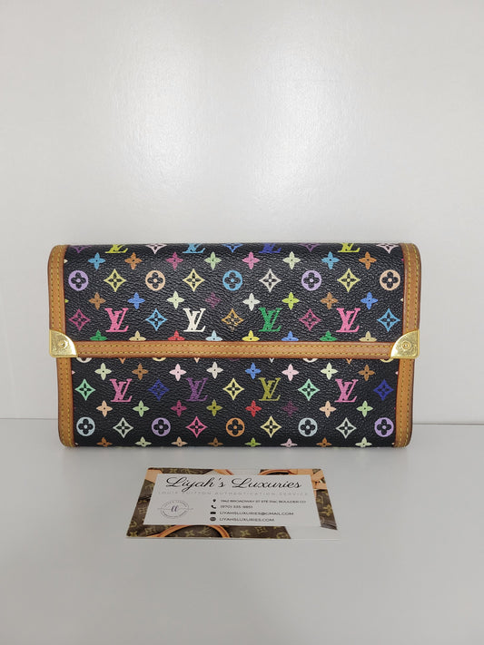 Louis Vuitton Multicolore Porte Tresor International Wallet TH0014