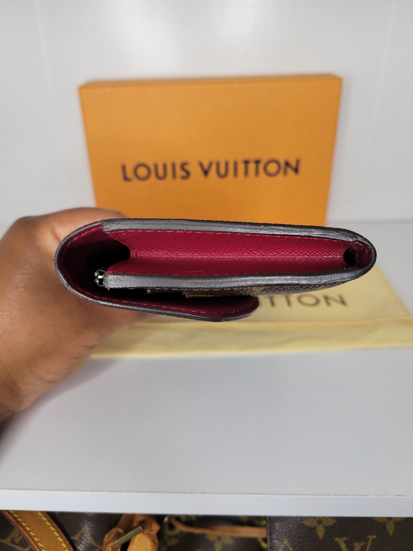 Louis Vuitton Monogram Emilie Wallet SD0148