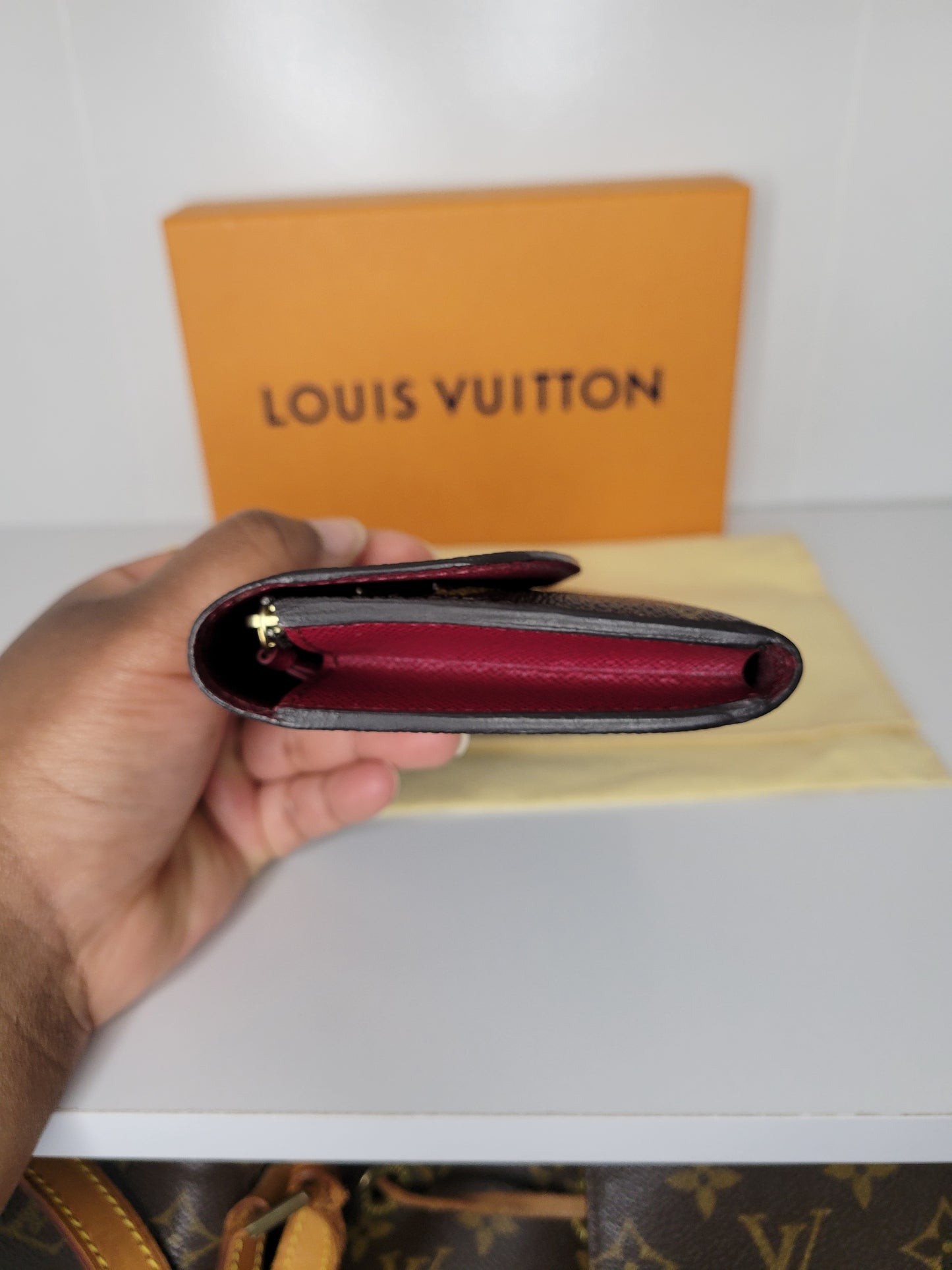 Louis Vuitton Monogram Emilie Wallet SD0148