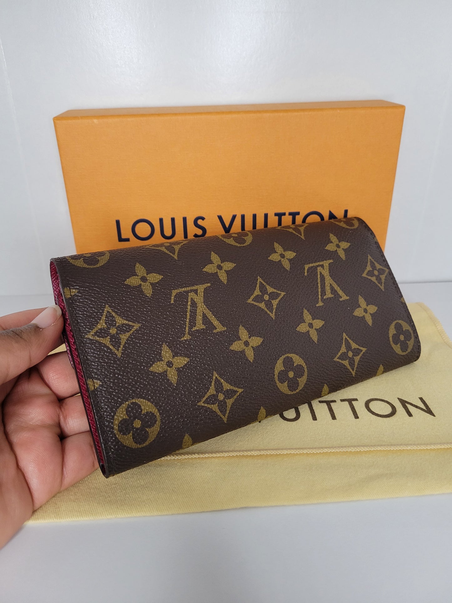 Louis Vuitton Monogram Emilie Wallet SD0148