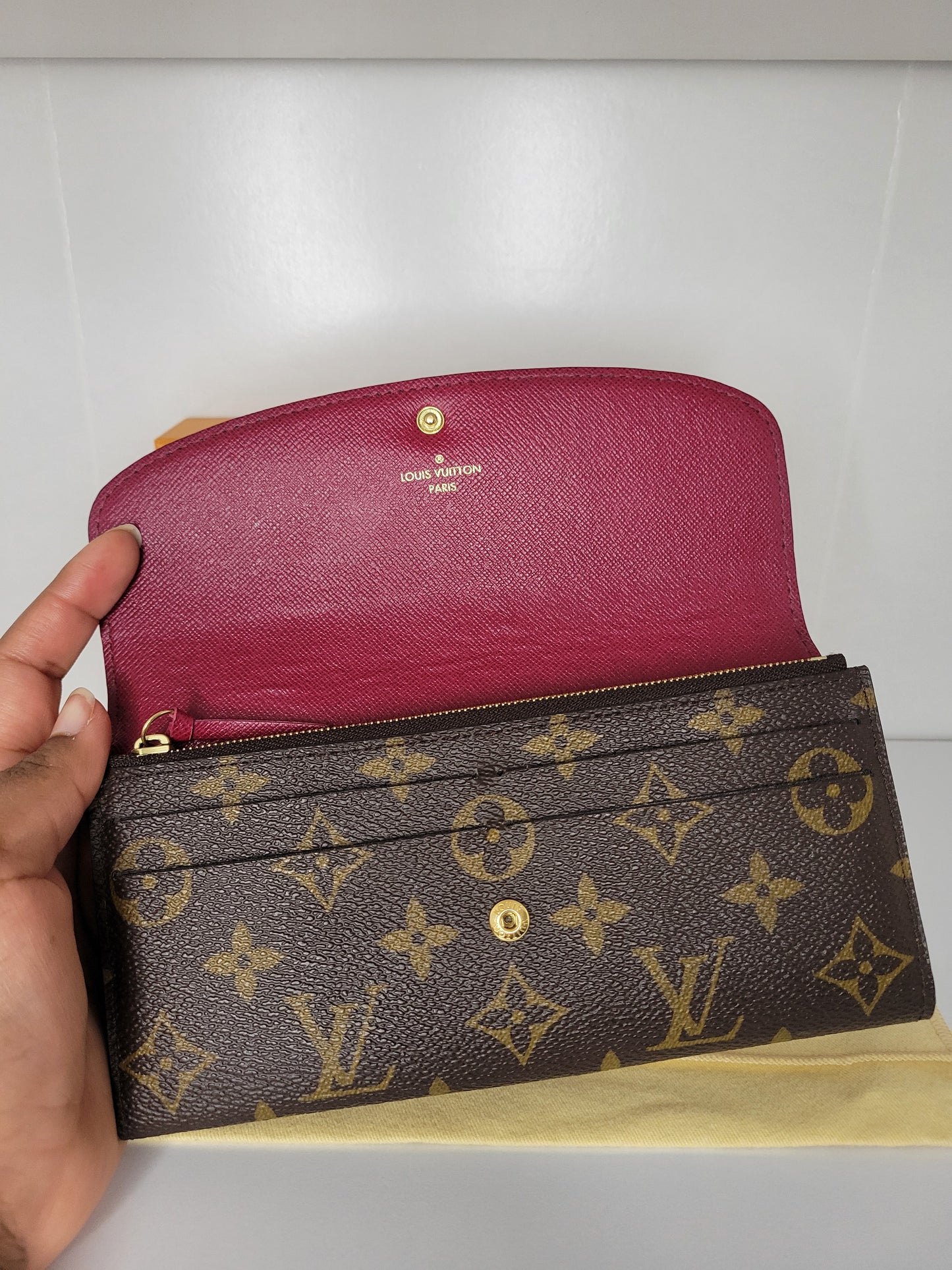 Louis Vuitton Monogram Emilie Wallet SD0148