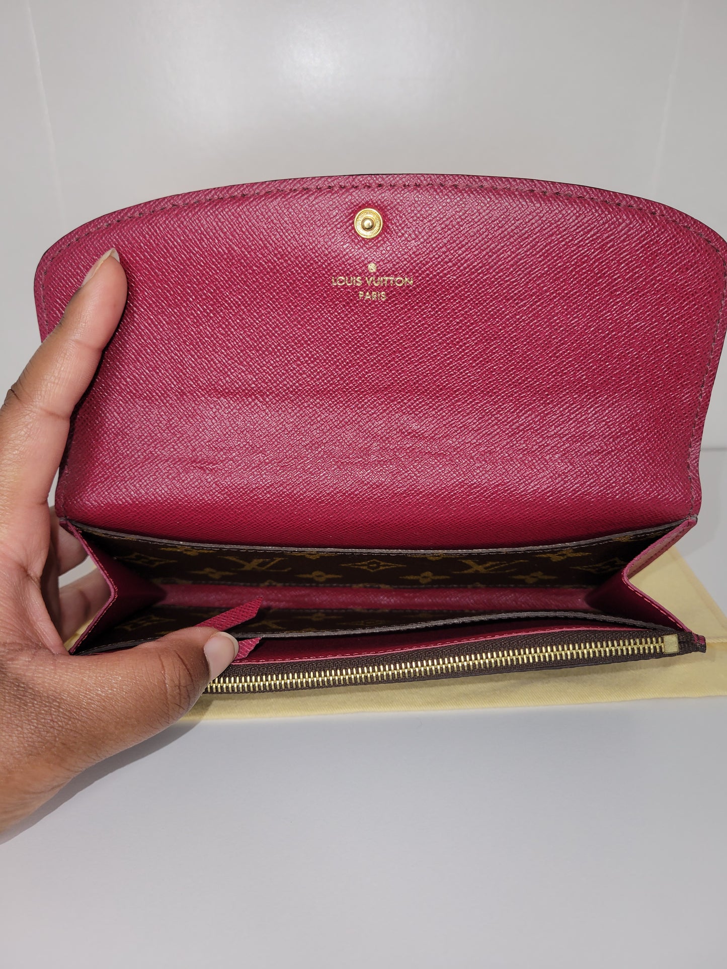 Louis Vuitton Monogram Emilie Wallet SD0148