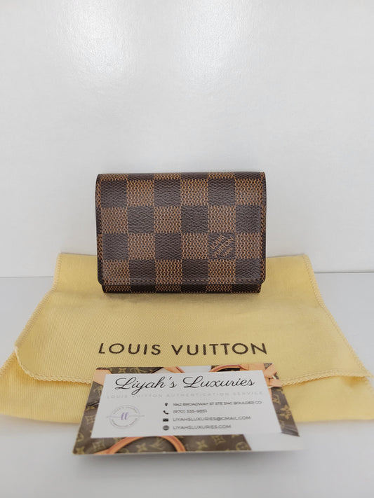 Louis Vuitton Damier Ebene Business Card Holder CA4183