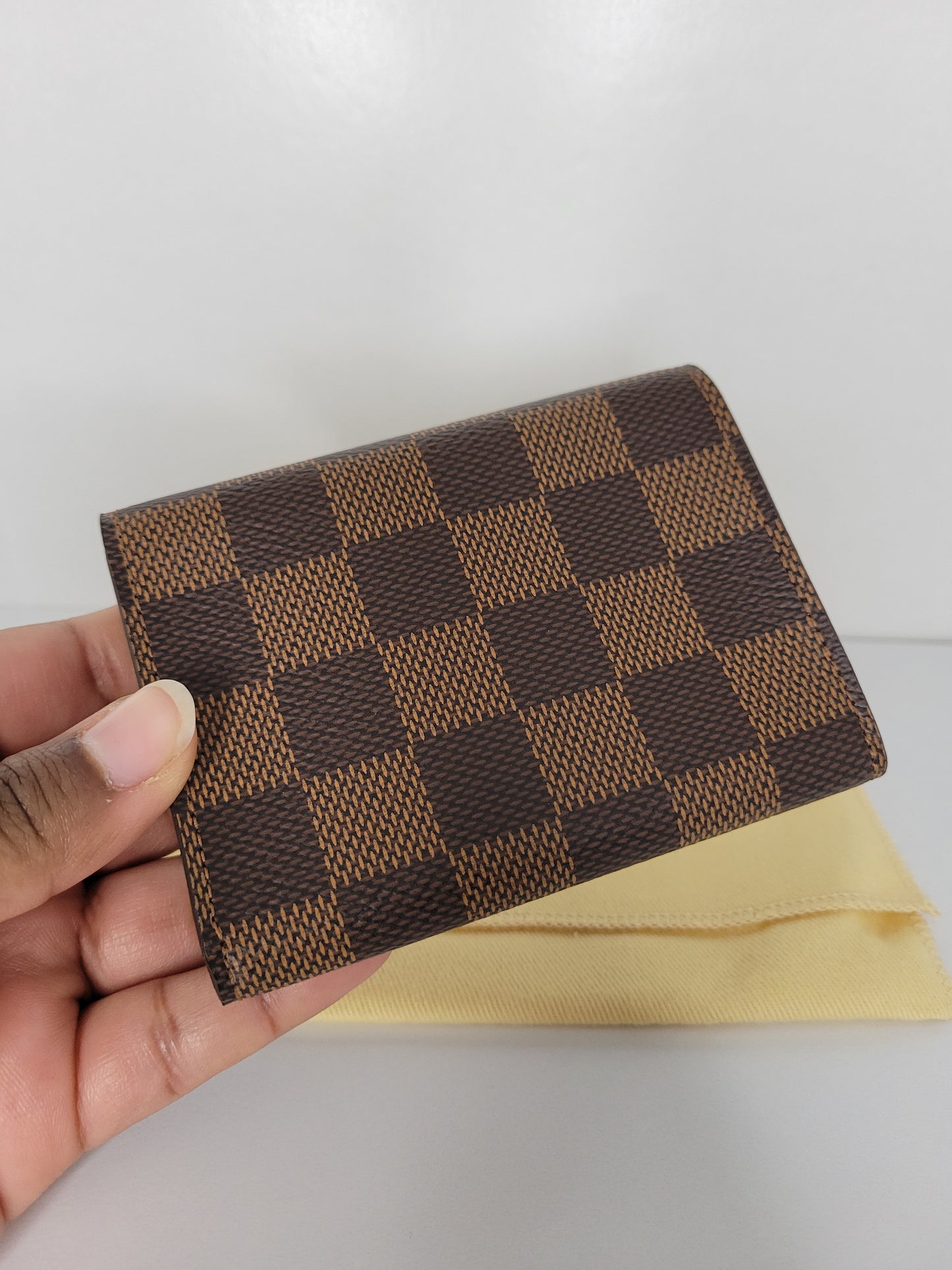 Louis Vuitton Damier Ebene Business Card Holder CA4183