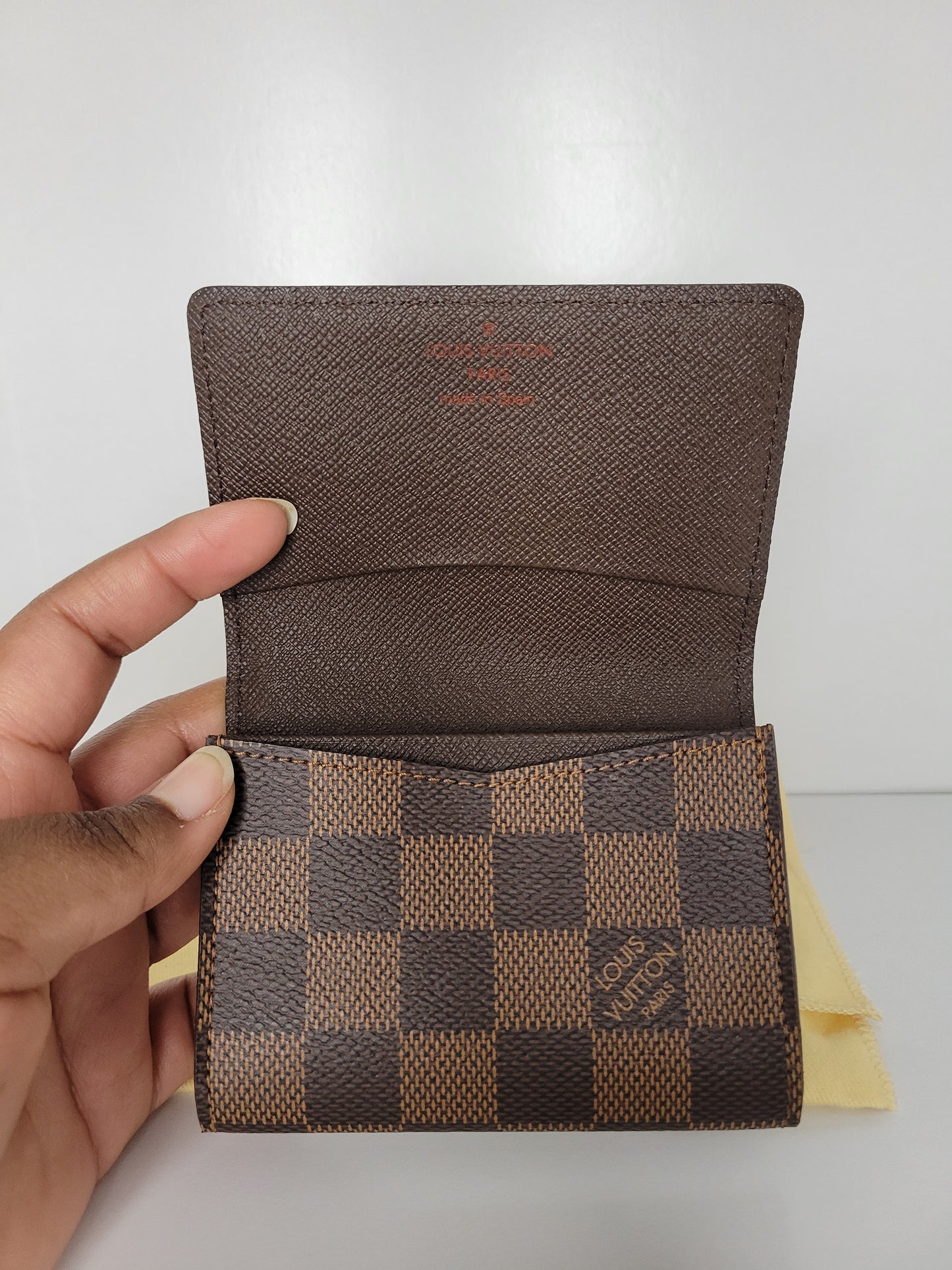 Louis Vuitton Damier Ebene Business Card Holder CA4183