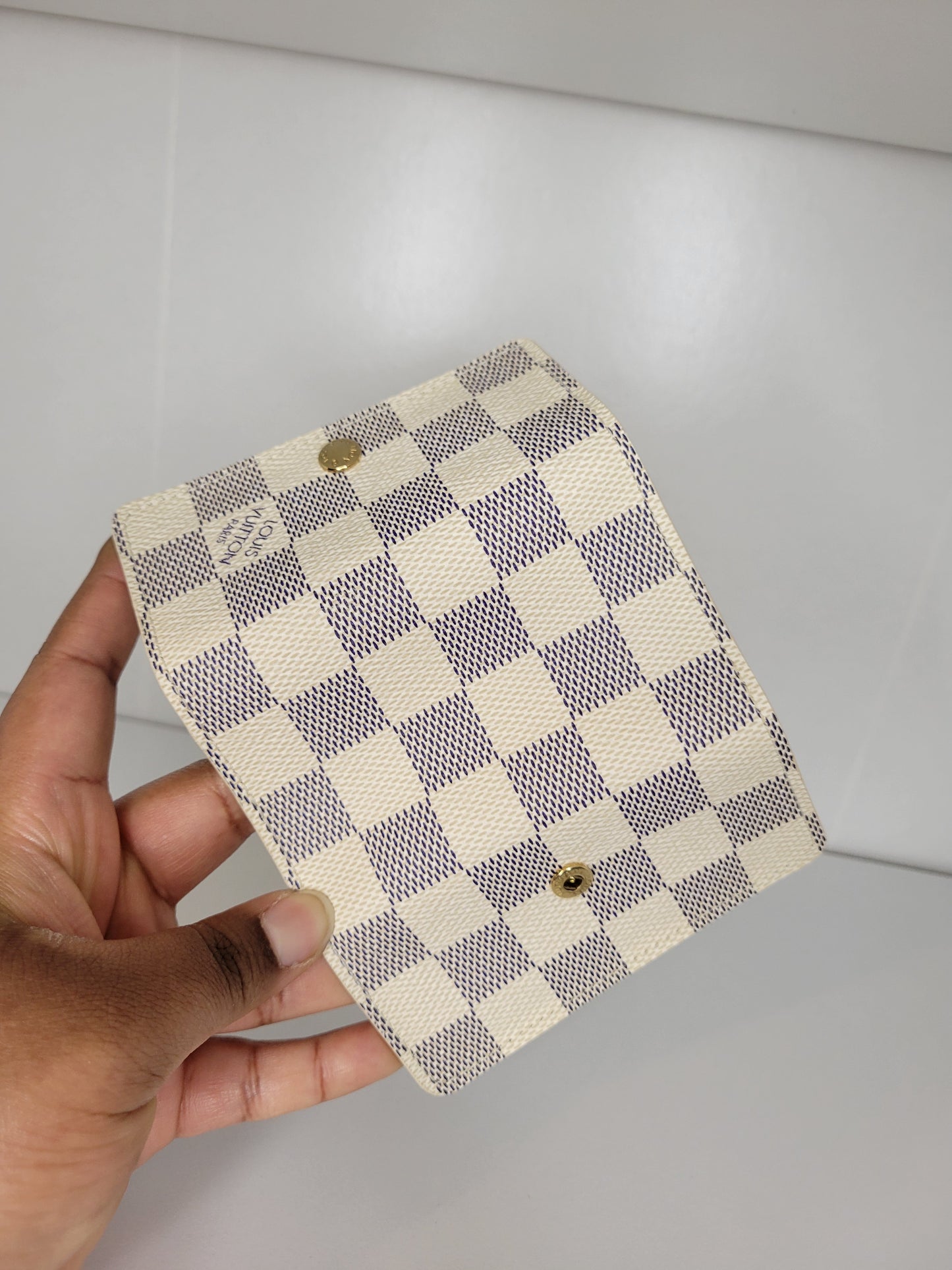 Louis Vuitton Damier Azur 4 Key Holder CT5007