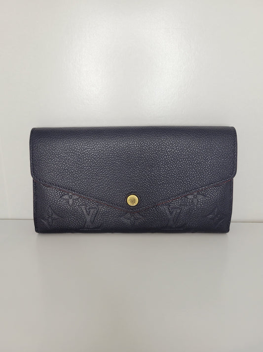 Louis Vuitton Empreinte Marine Rouge Sarah NM Wallet CA3106