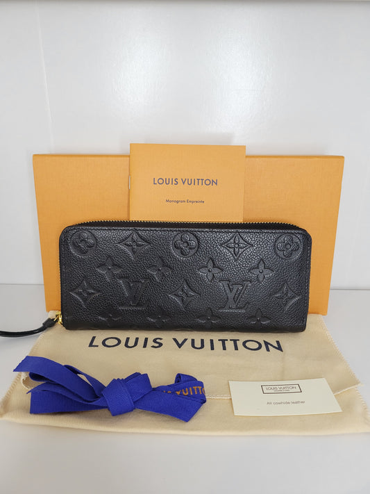 Louis Vuitton Empreinte Black Clemence Wallet SP0139