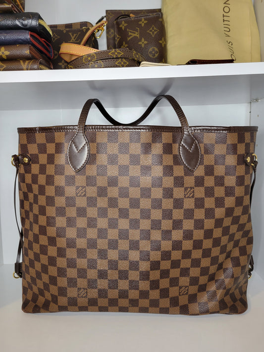 Louis Vuitton Damier Ebene Neverfull GM SD3193