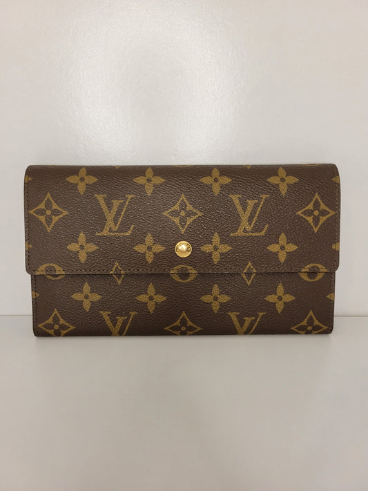 Louis Vuitton Monogram Porte Tresor International Wallet MI 881