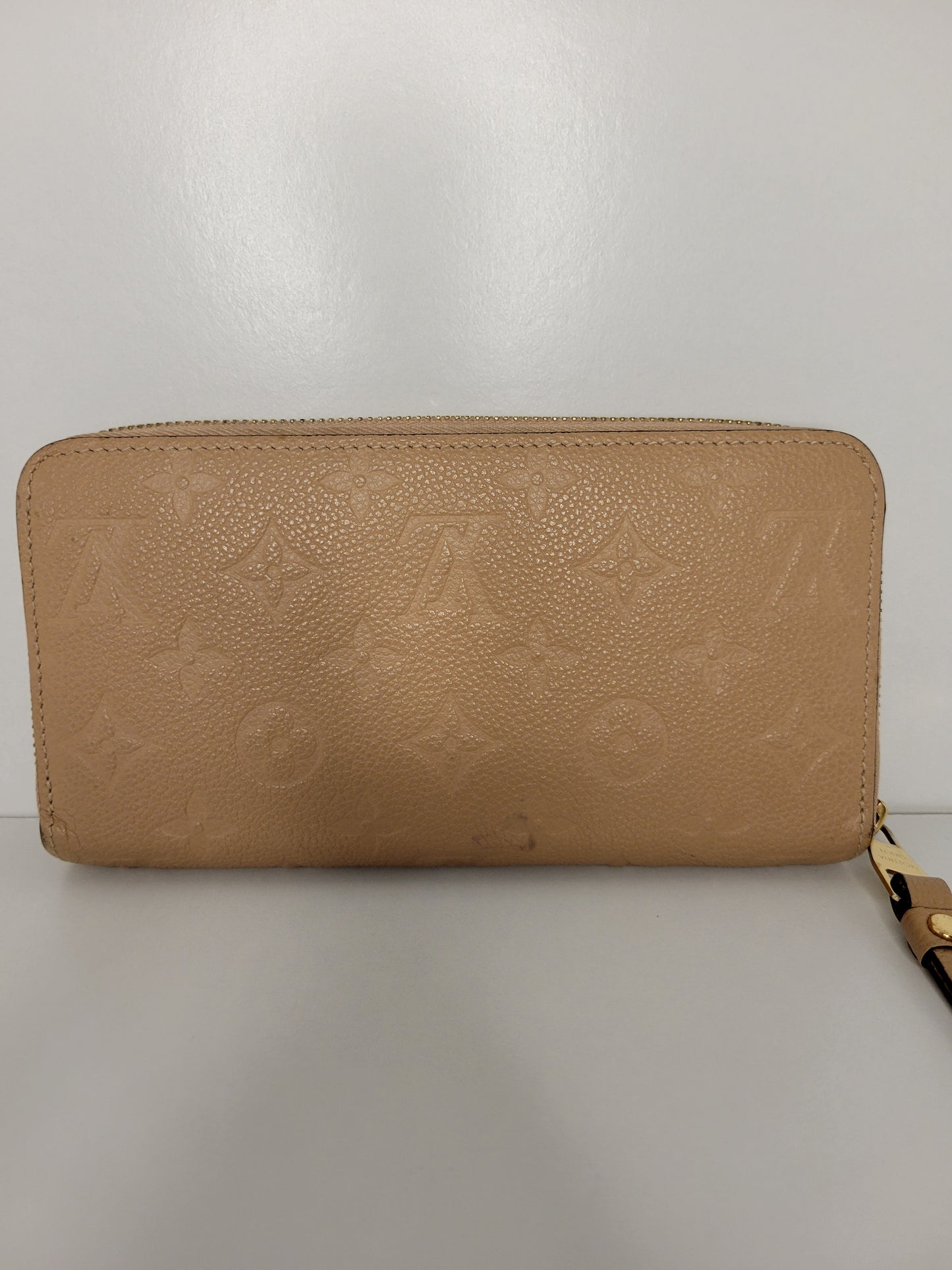 Louis Vuitton Empreinte Beige Zippy Wallet SP5107
