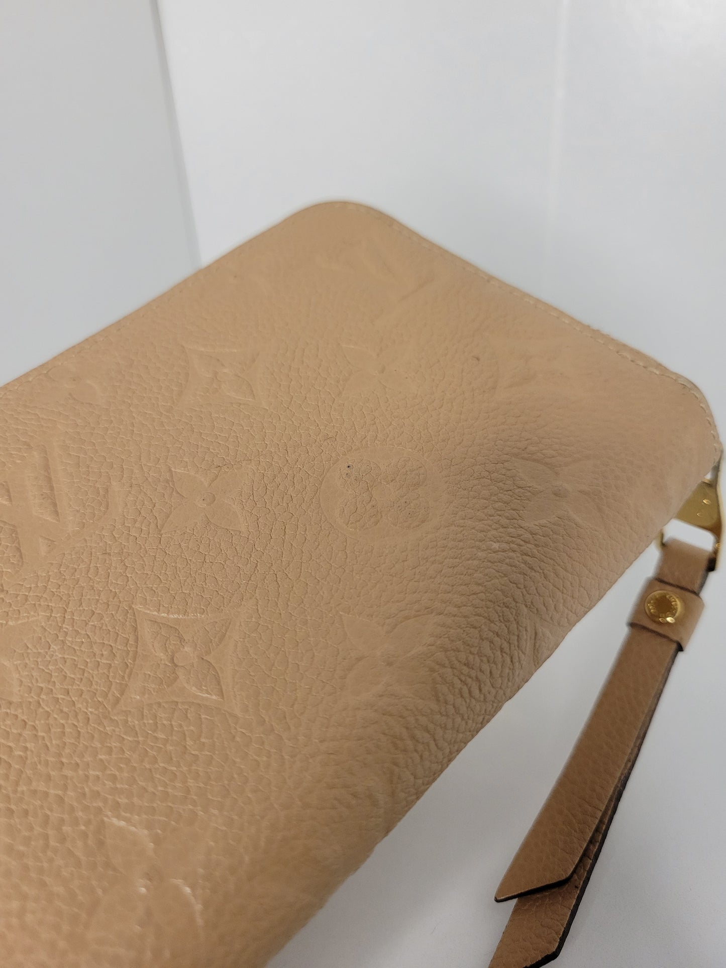 Louis Vuitton Empreinte Beige Zippy Wallet SP5107