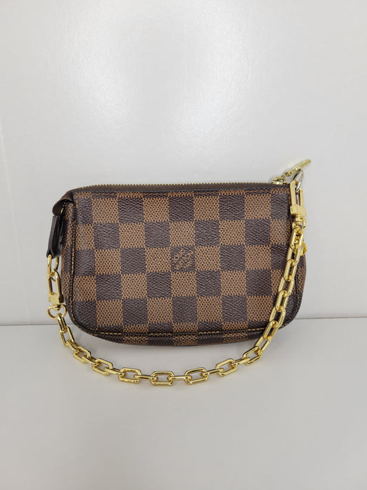 Louis Vuitton Damier Ebene Mini Pochette SF0174