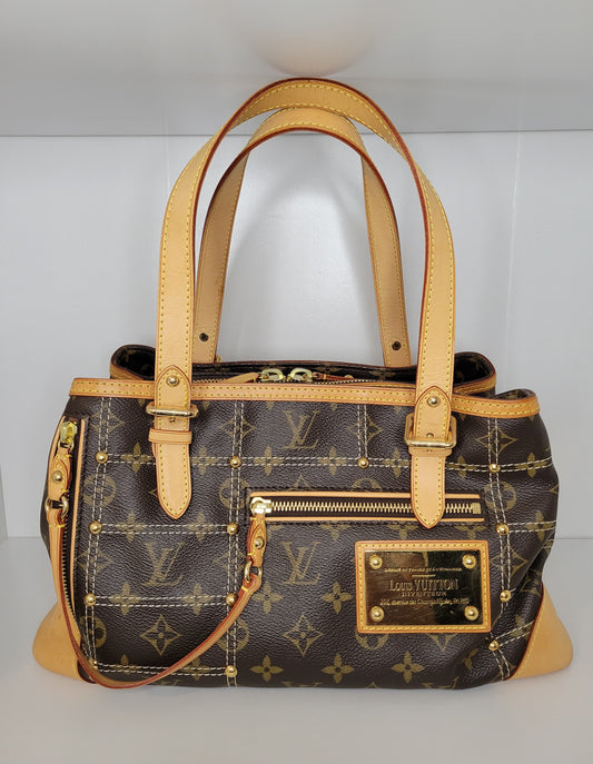 Louis Vuitton Riveting Monogram Shoulder Bag VI0057