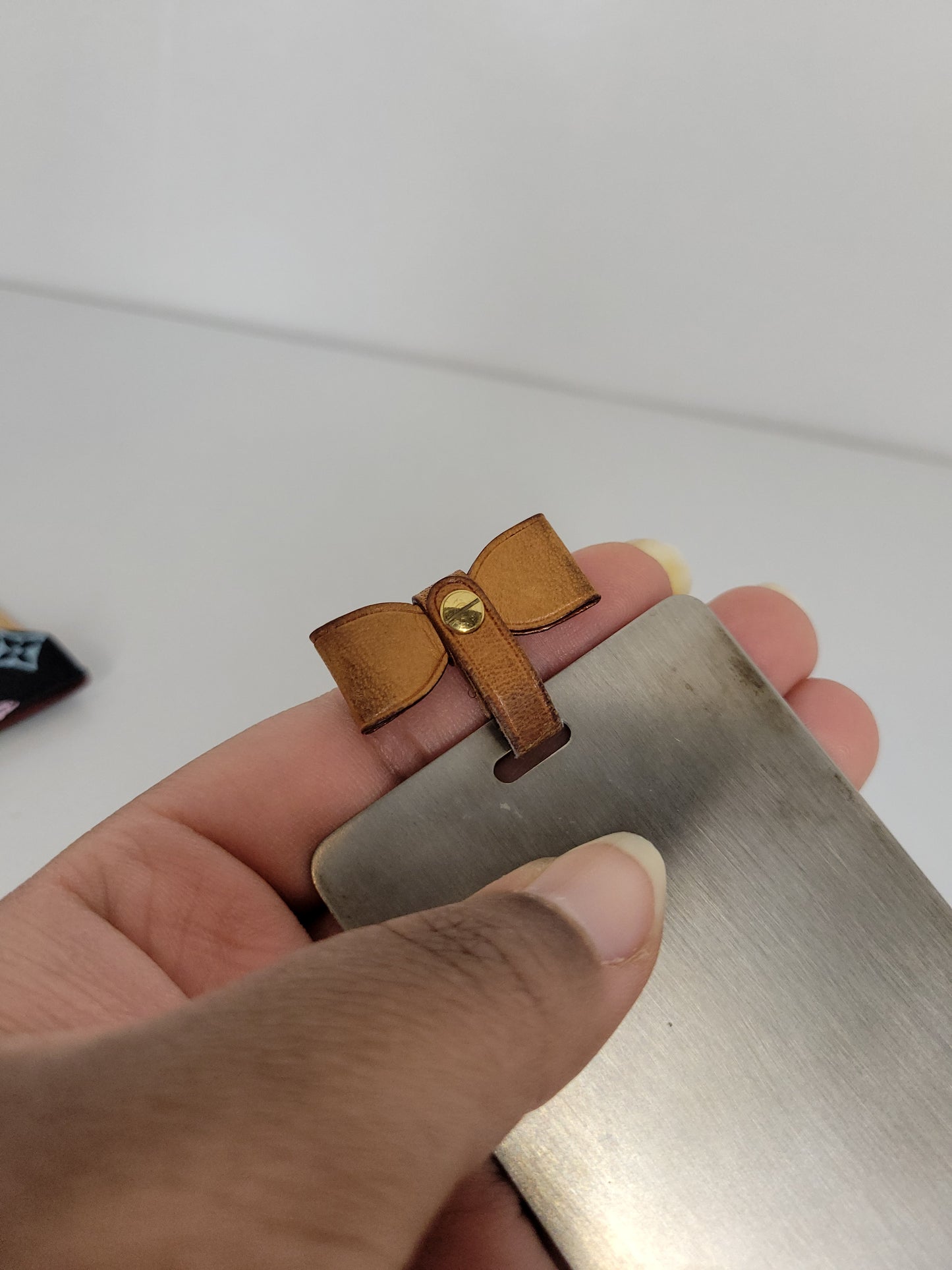 Louis Vuitton Black Multicolore Mirror / Card Case MI0064