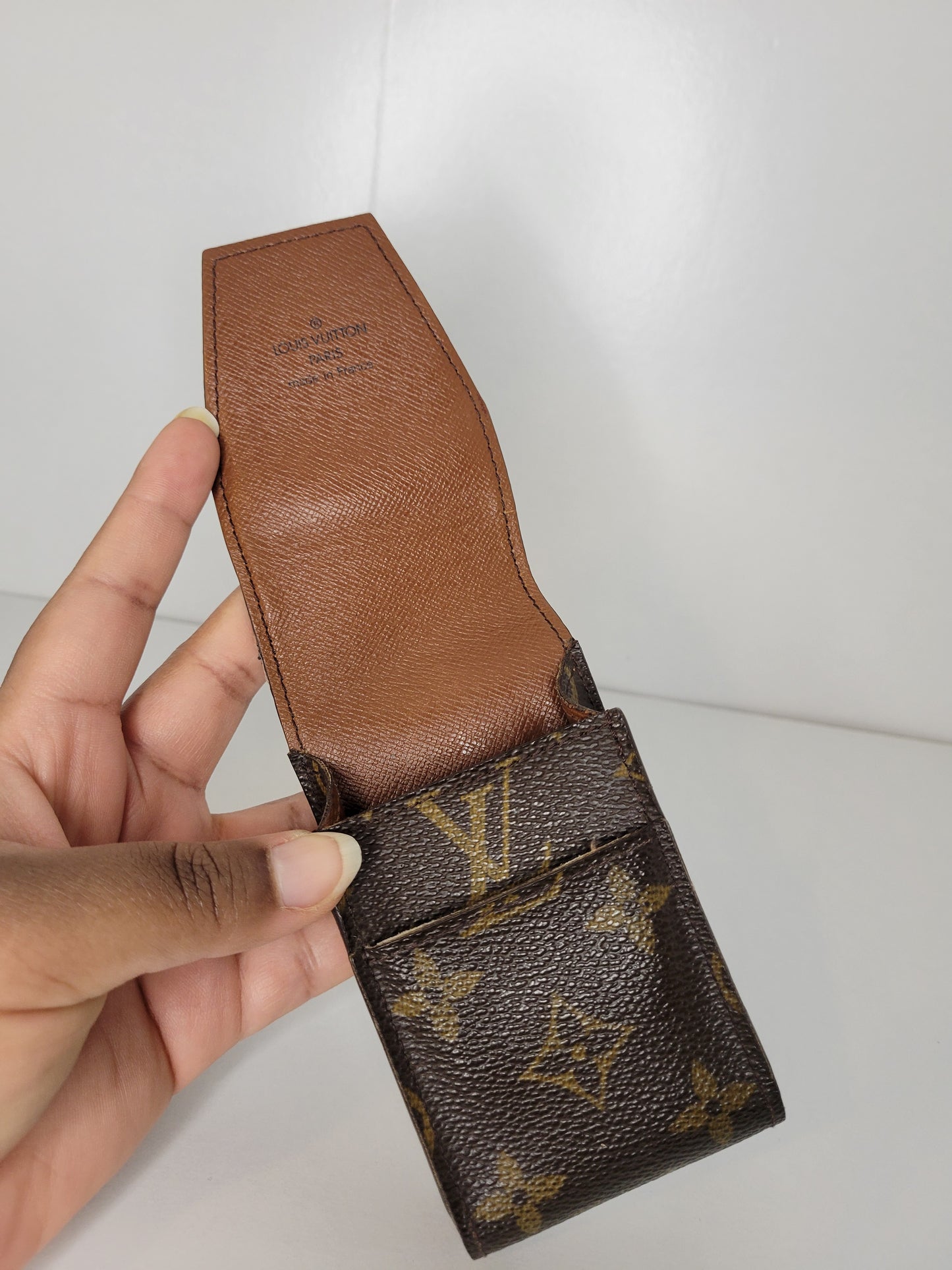 Louis Vuitton Vintage Monogram Etui Cigarette Case CT0043