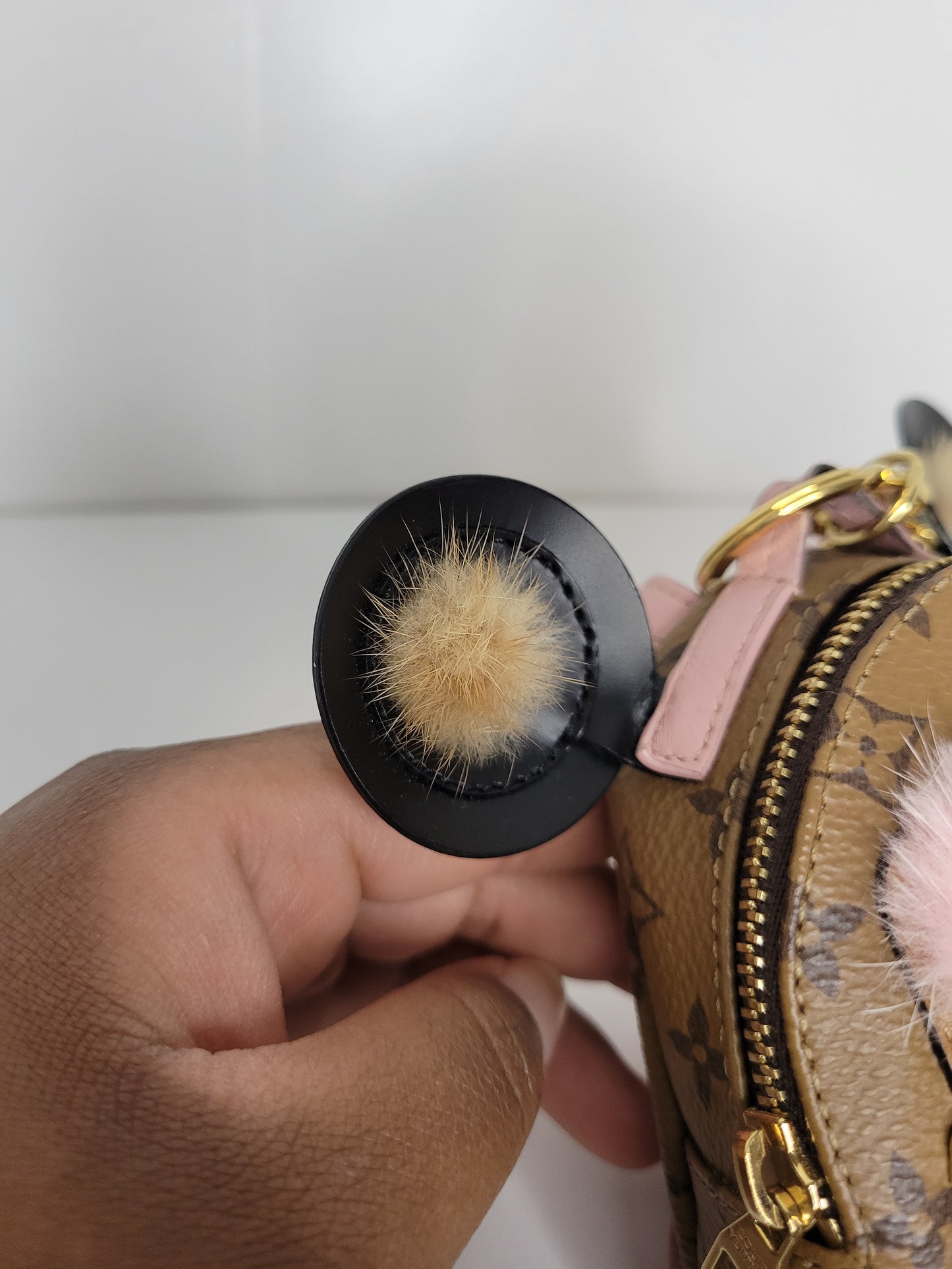 Louis Vuitton Reverse Monogram Owl Backpack Bag Charm CX1220