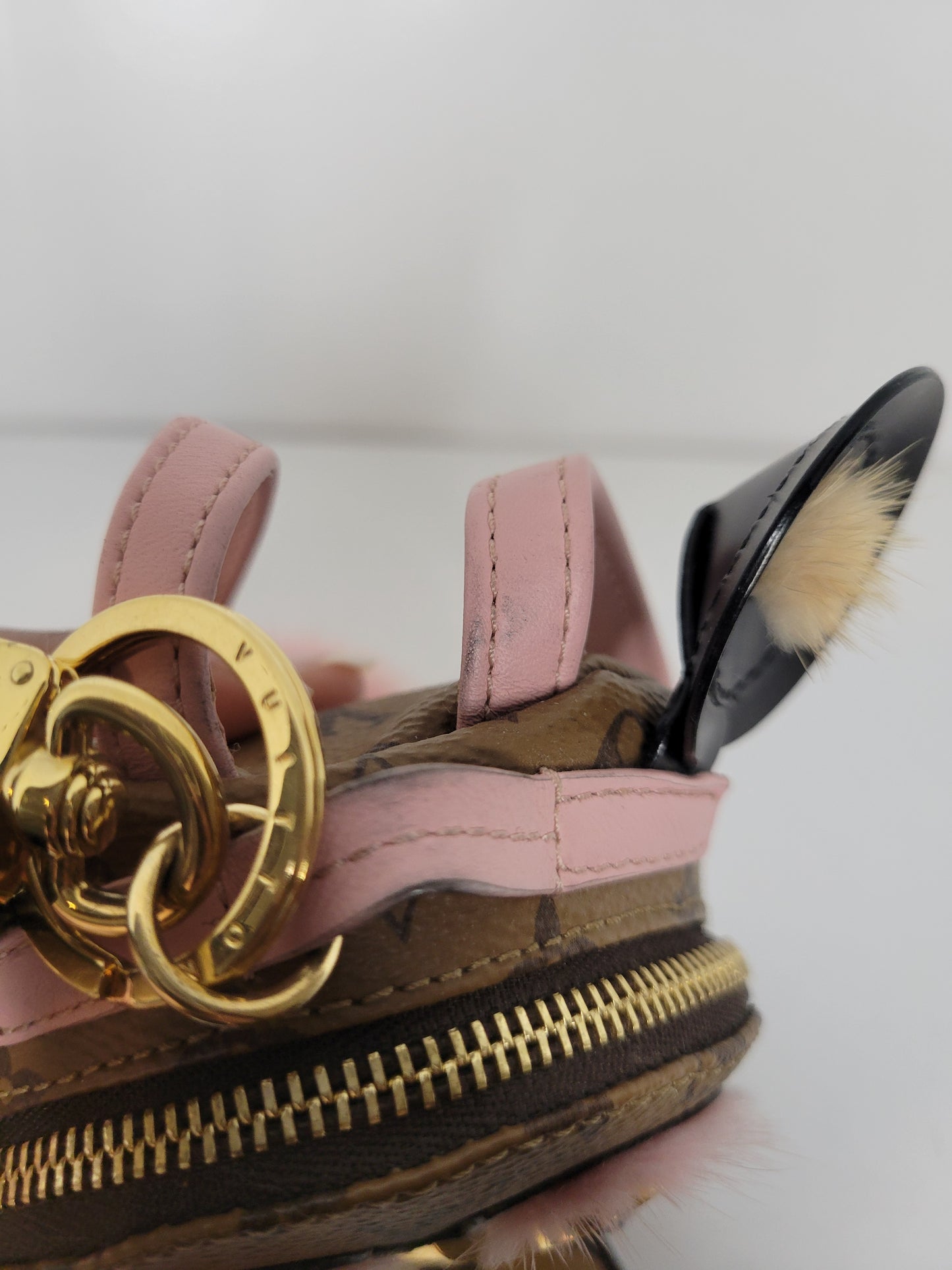 Louis Vuitton Reverse Monogram Owl Backpack Bag Charm CX1220