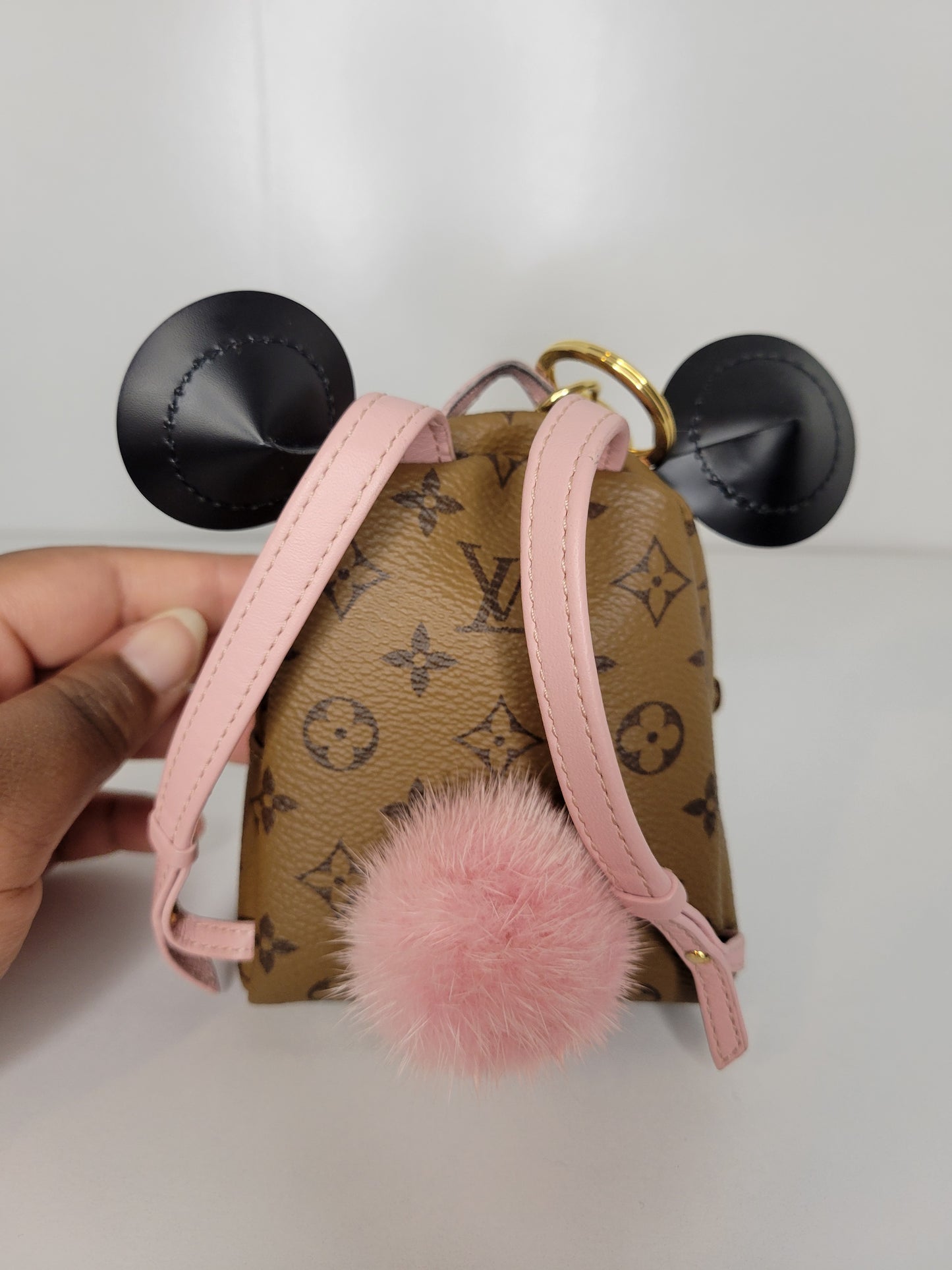 Louis Vuitton Reverse Monogram Owl Backpack Bag Charm CX1220