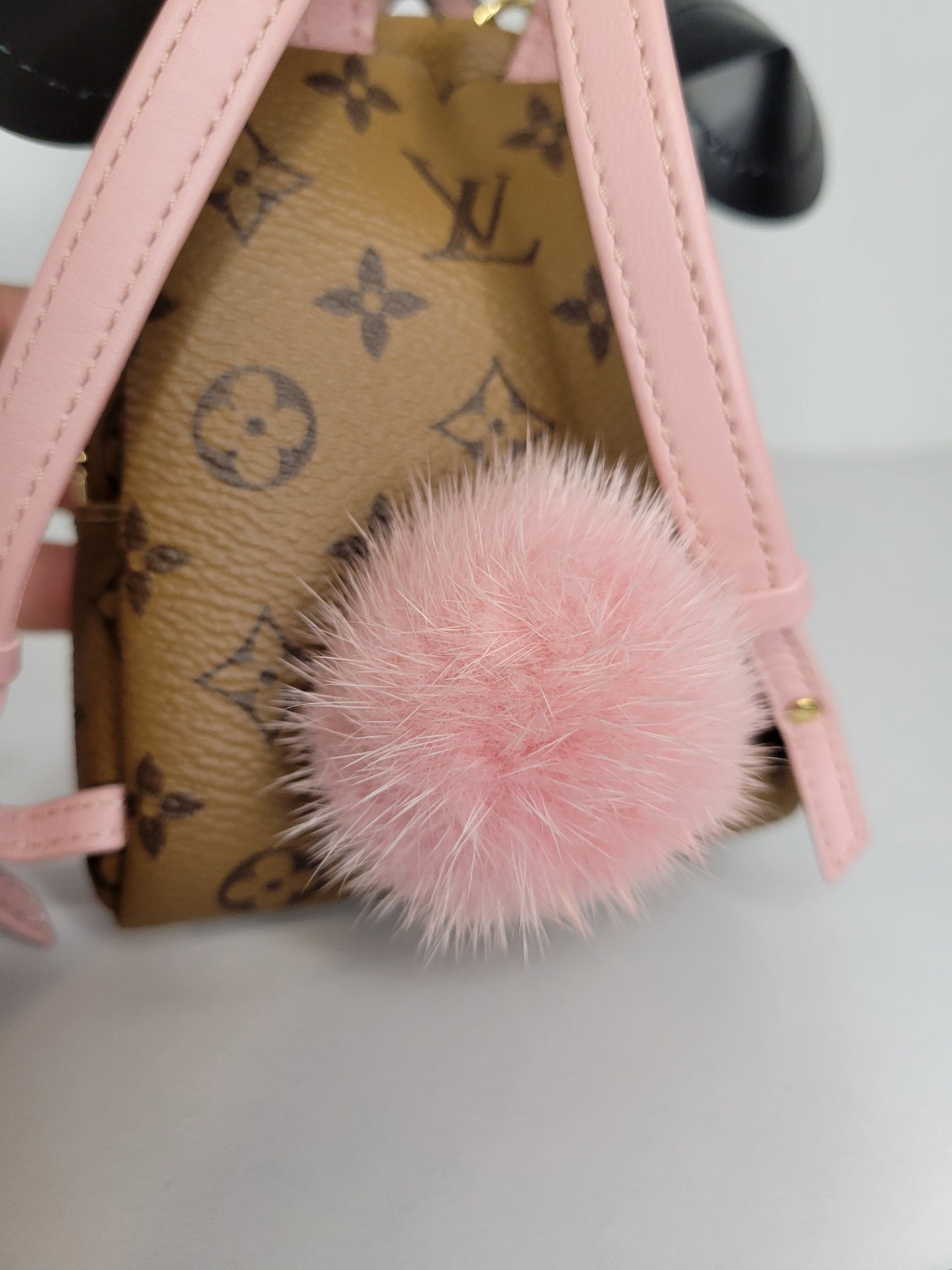 Louis Vuitton Reverse Monogram Owl Backpack Bag Charm CX1220