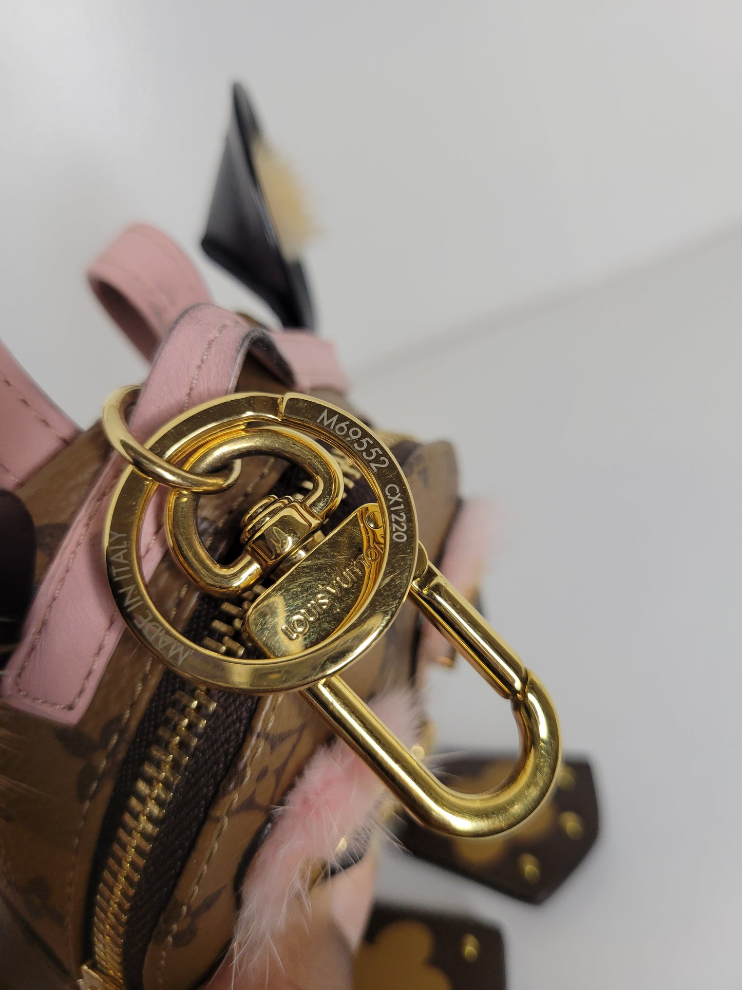 Louis Vuitton Reverse Monogram Owl Backpack Bag Charm CX1220