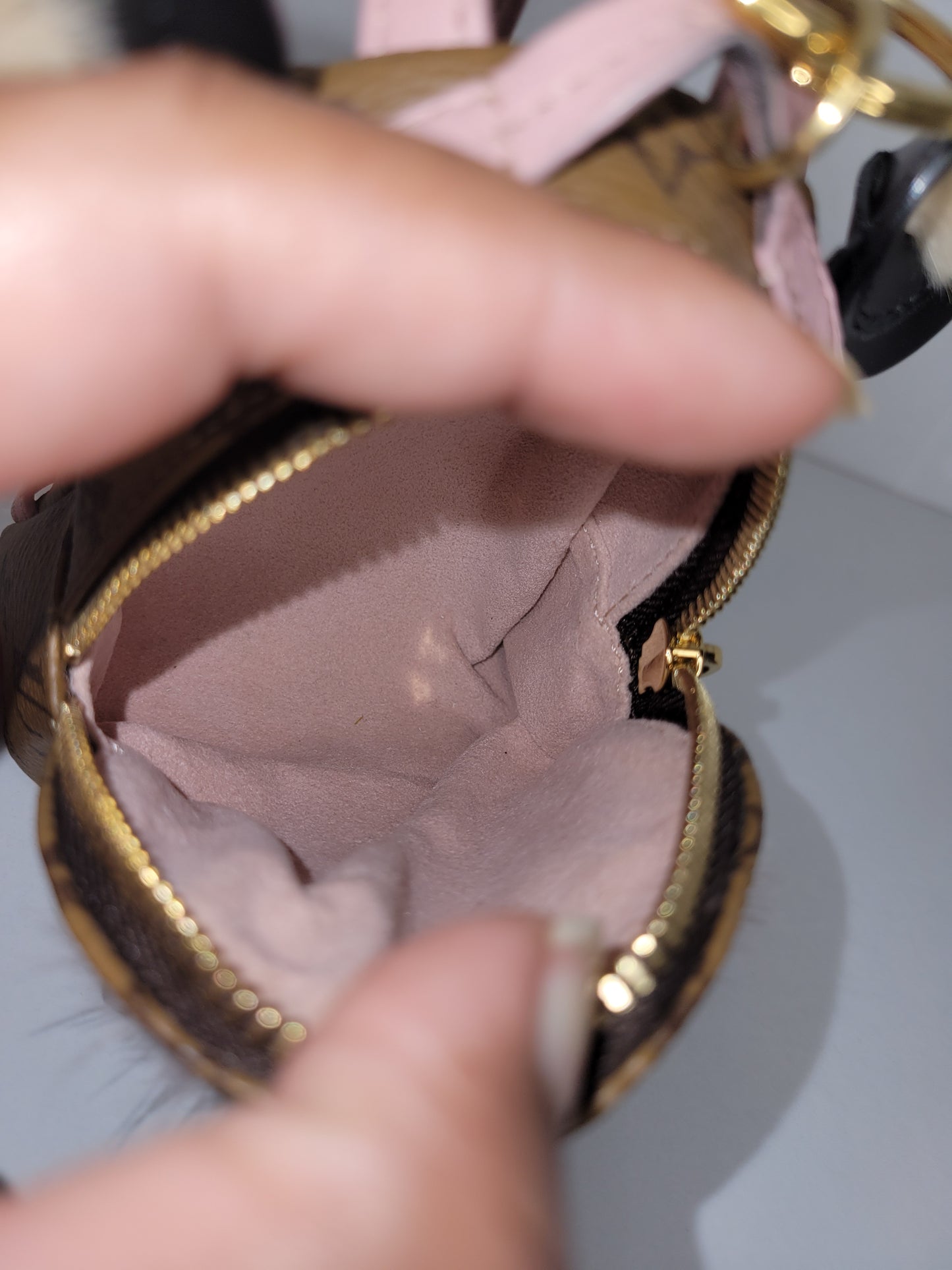 Louis Vuitton Reverse Monogram Owl Backpack Bag Charm CX1220