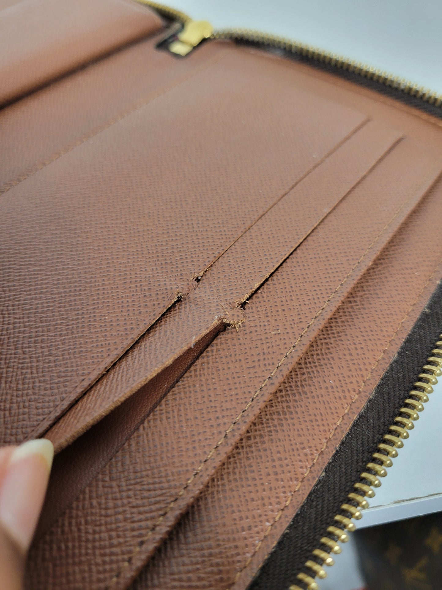 Louis Vuitton Monogram Zippy Organizer NM SD4178