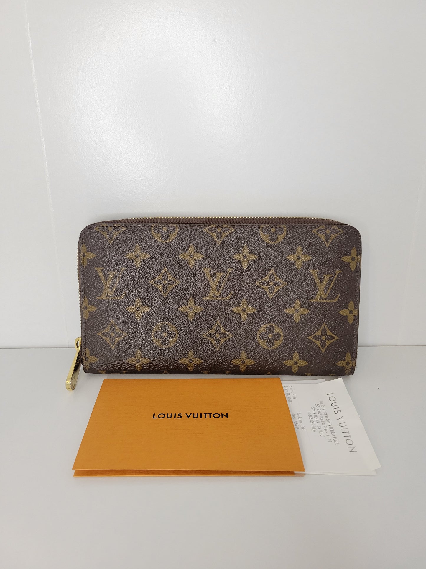 Louis Vuitton Monogram Zippy Organizer NM SD4178