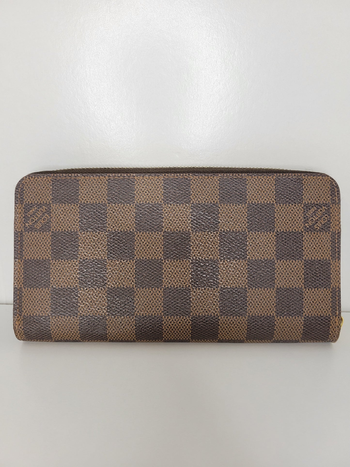 Louis Vuitton Damier Ebene Illustre Zippy Wallet CA3161