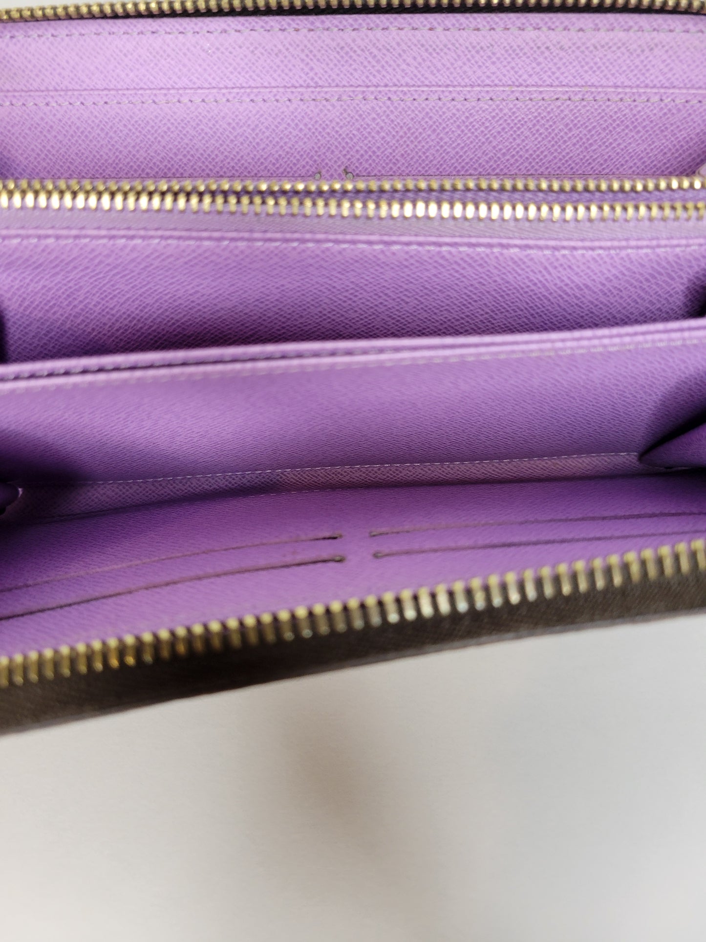 Louis Vuitton Damier Ebene Illustre Zippy Wallet CA3161