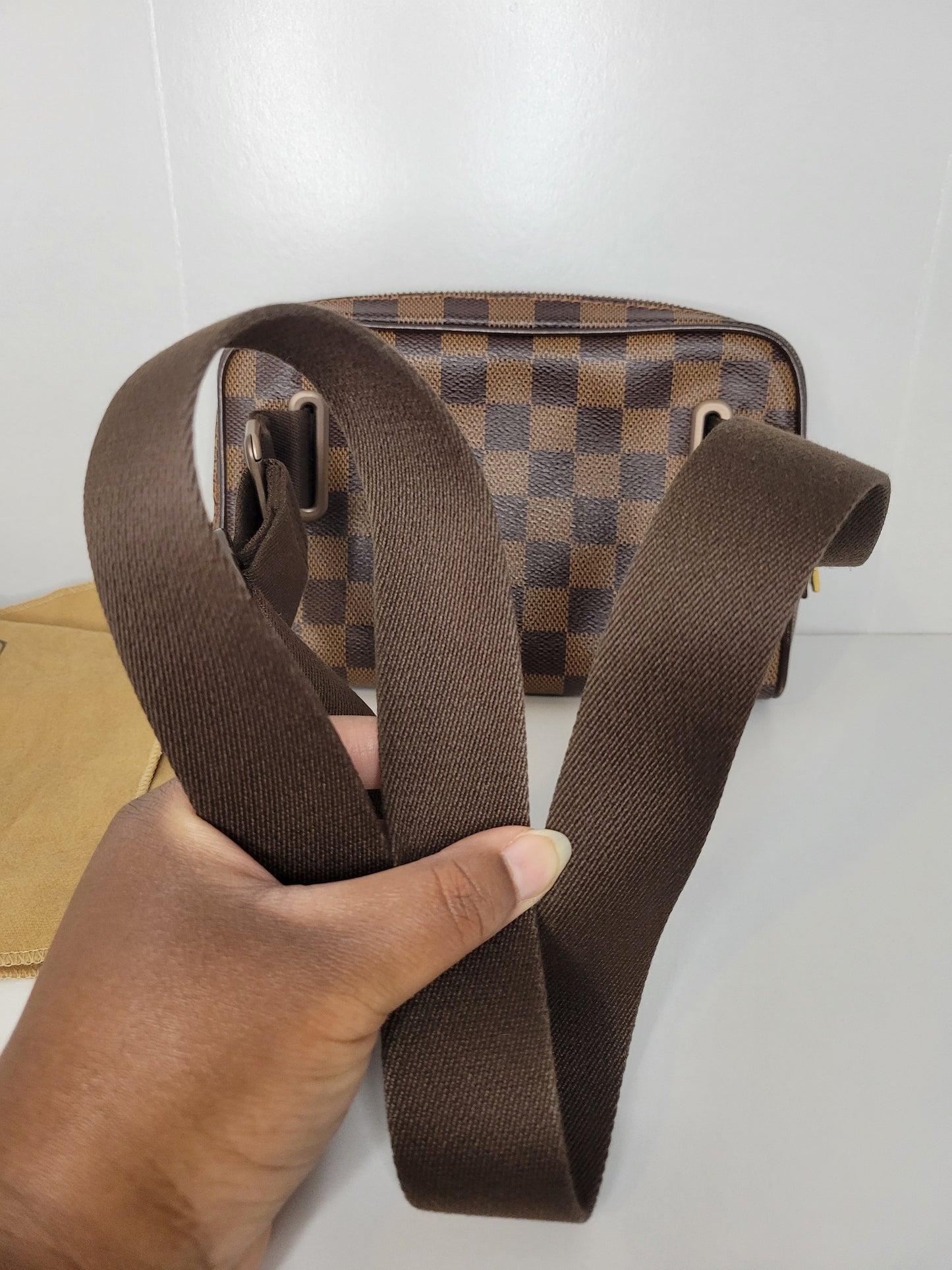Louis Vuitton Damier Ebene Brooklyn Bumbag CA3162