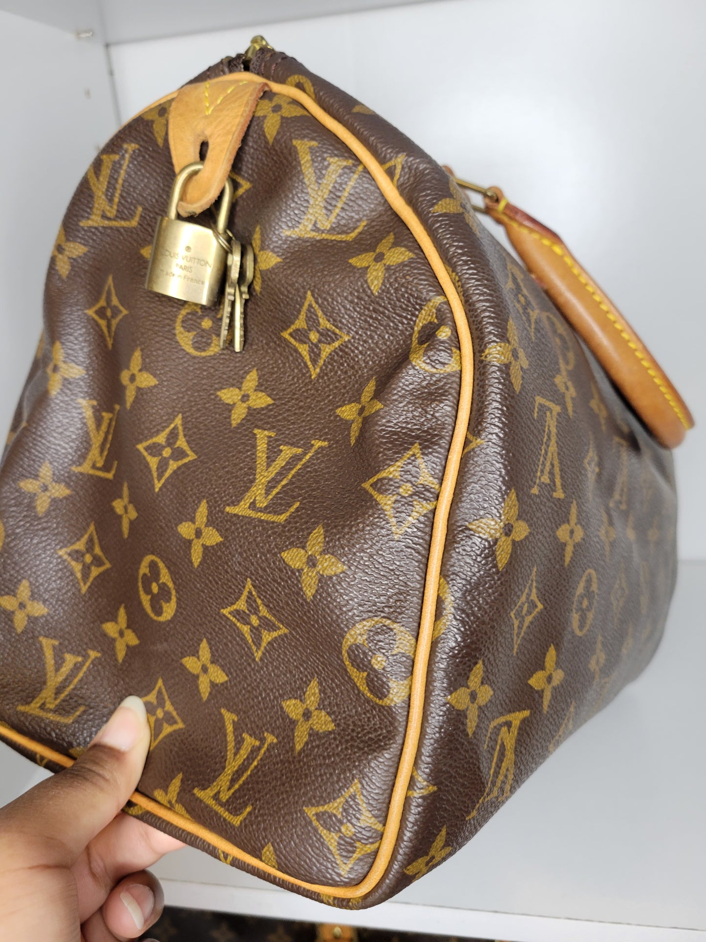 Louis Vuitton Monogram Speedy 30 TH0020