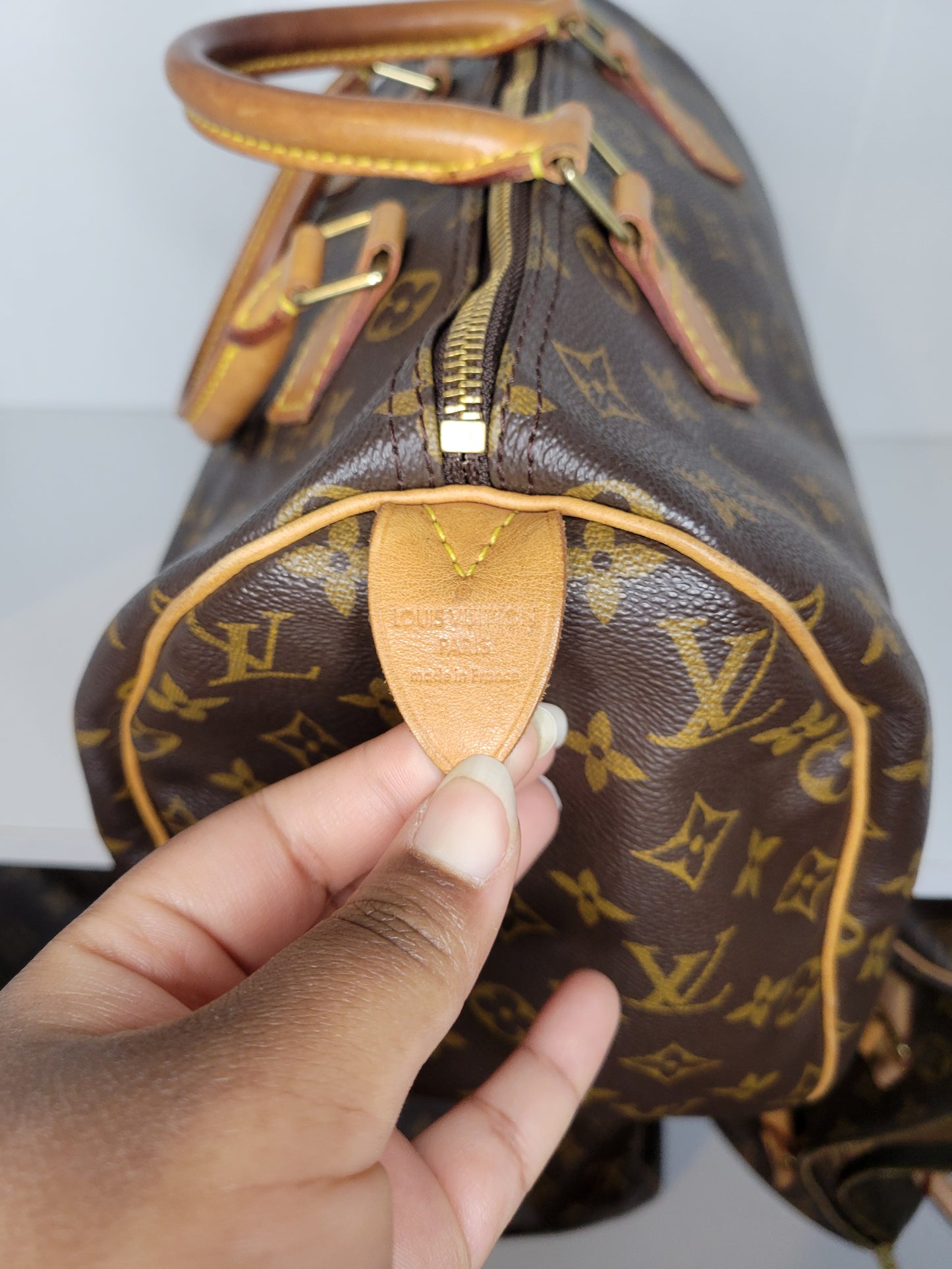 Louis Vuitton Monogram Speedy 30 TH0020