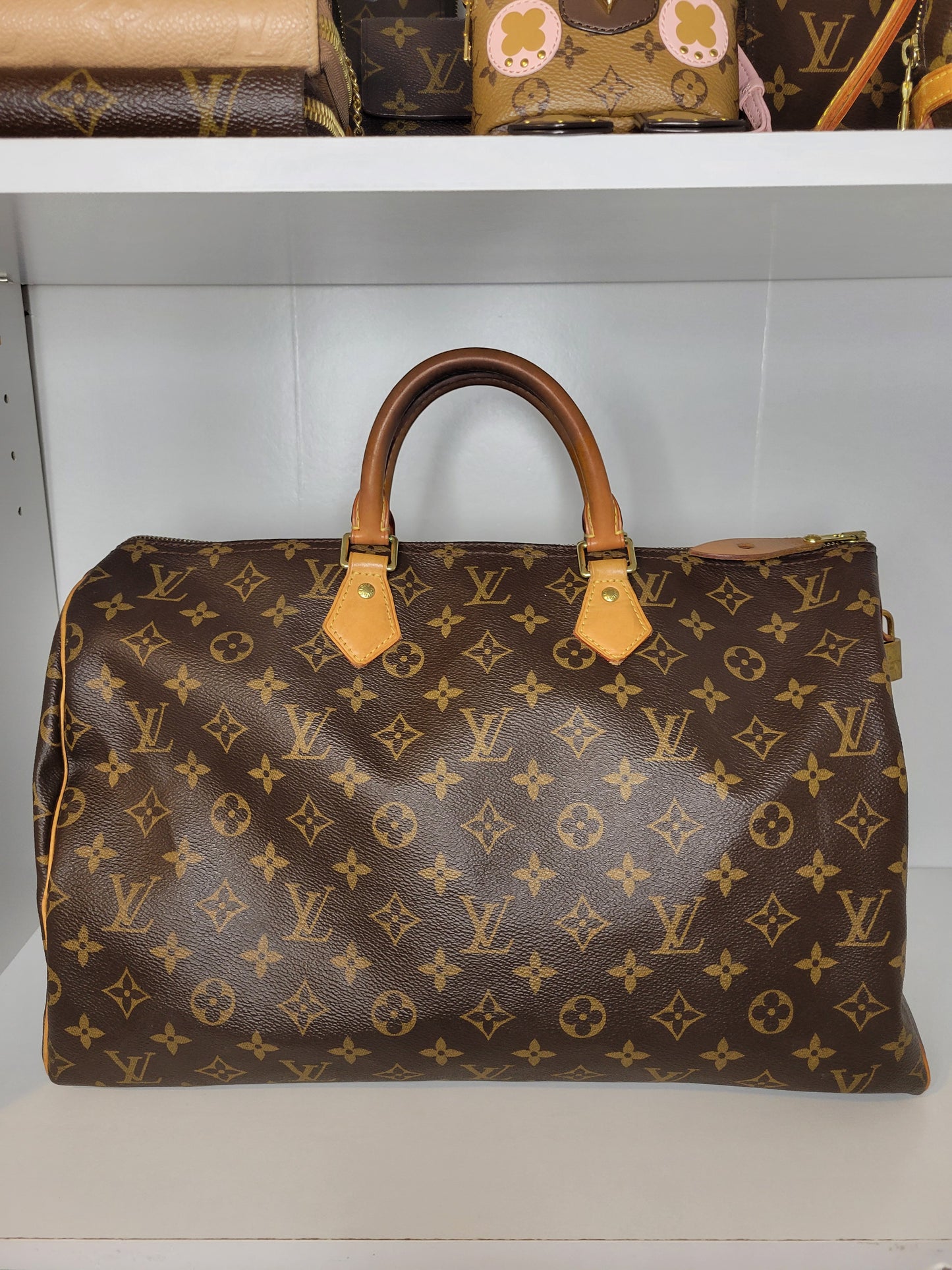 Louis Vuitton Monogram Speedy 40 DU3195
